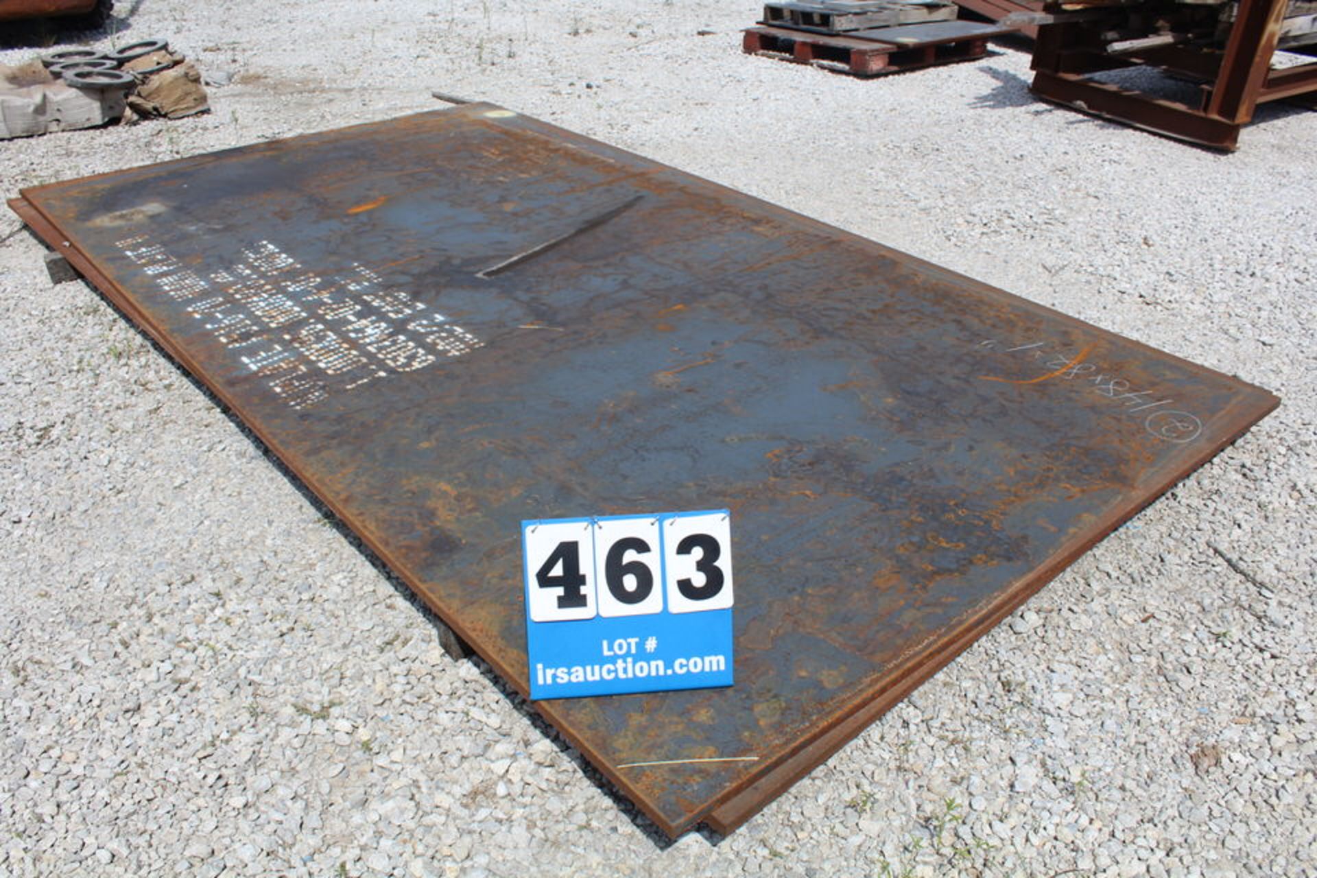 (2) 148" X 82" X 1" CARBON STEEL PLATE (Location: 5202 West Channel Rd, Catoosa, OK 74015)