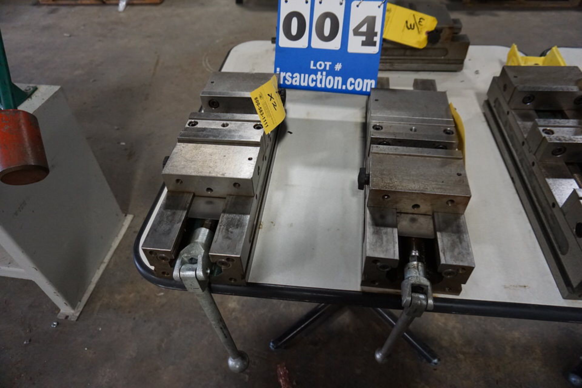 KURT 6" PRECISION MACHINE VISES, NO HANDLES (Location: 903 Blue Starr, Claremore, OK 74017)