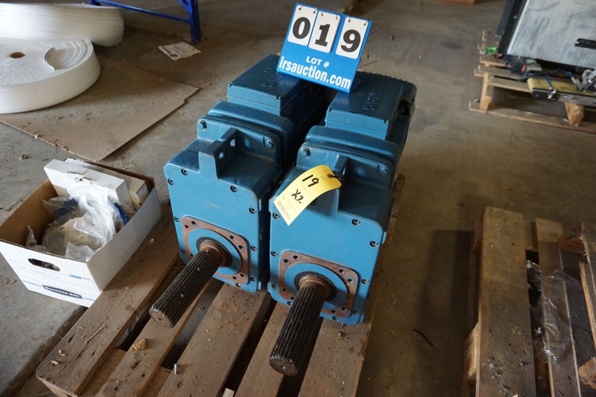 DEMAG SPLINE DRIVERS, TYPE: ZBF-112-A-8/2-B140, HP:.74/3.10, 480V AC, 216V DC (Location: 903 Blue