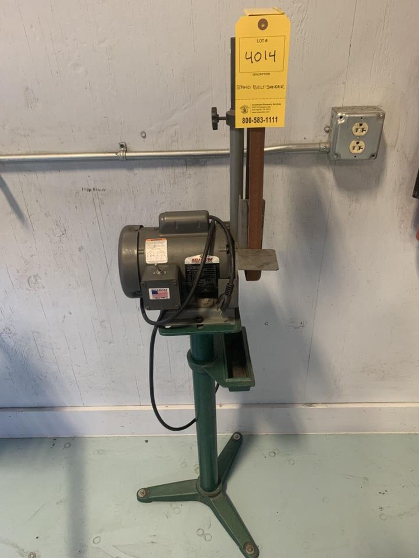 1/3 HP Kalamazoo Stand Belt Sander - Image 2 of 2