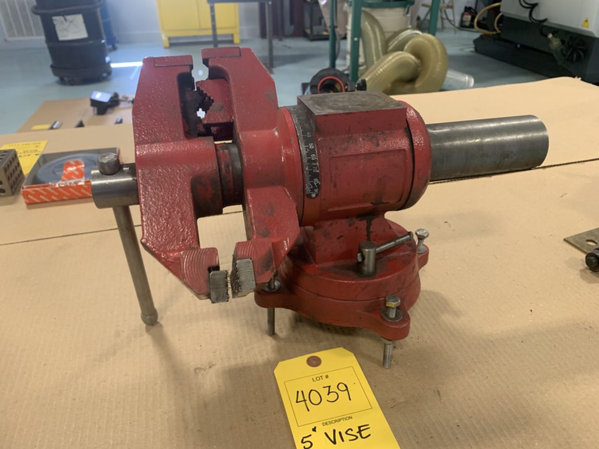 5" Shop Vise with Rotating Head