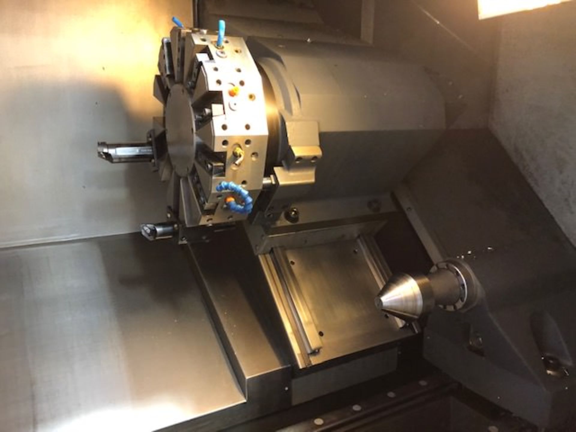 (2011) Haas ST-30 CNC Lathe, 20.75" Swing Over Cross Slide, 23" Swing Over Tailstock Slide - Image 8 of 16