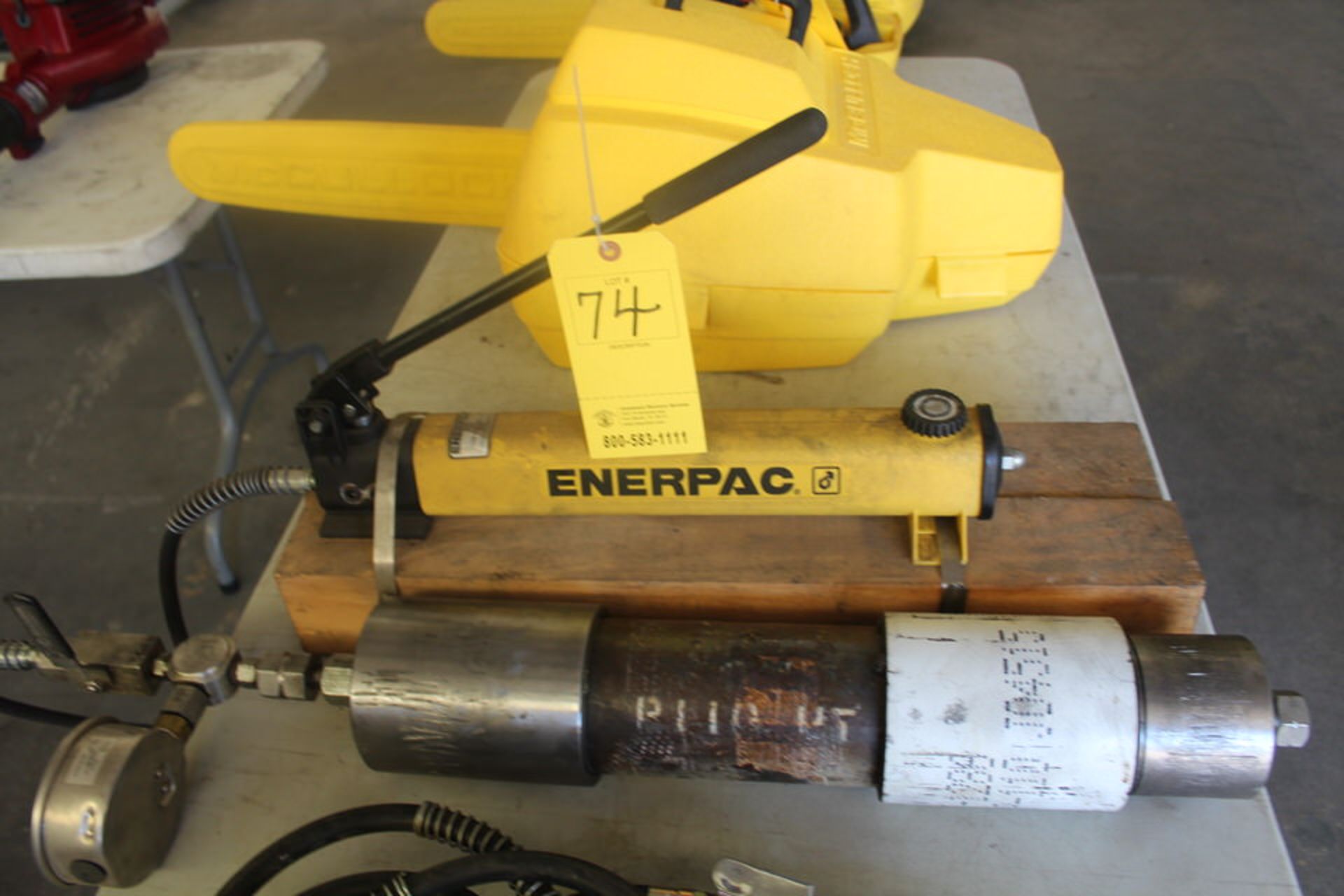 ENERPAC P202 10,000 PSI POWER PACK UNIT