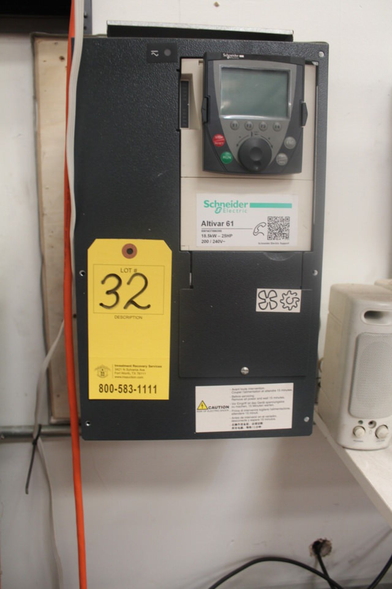 SCHNEIDER ELEC ALTIBAR 61 CTRL PANEL