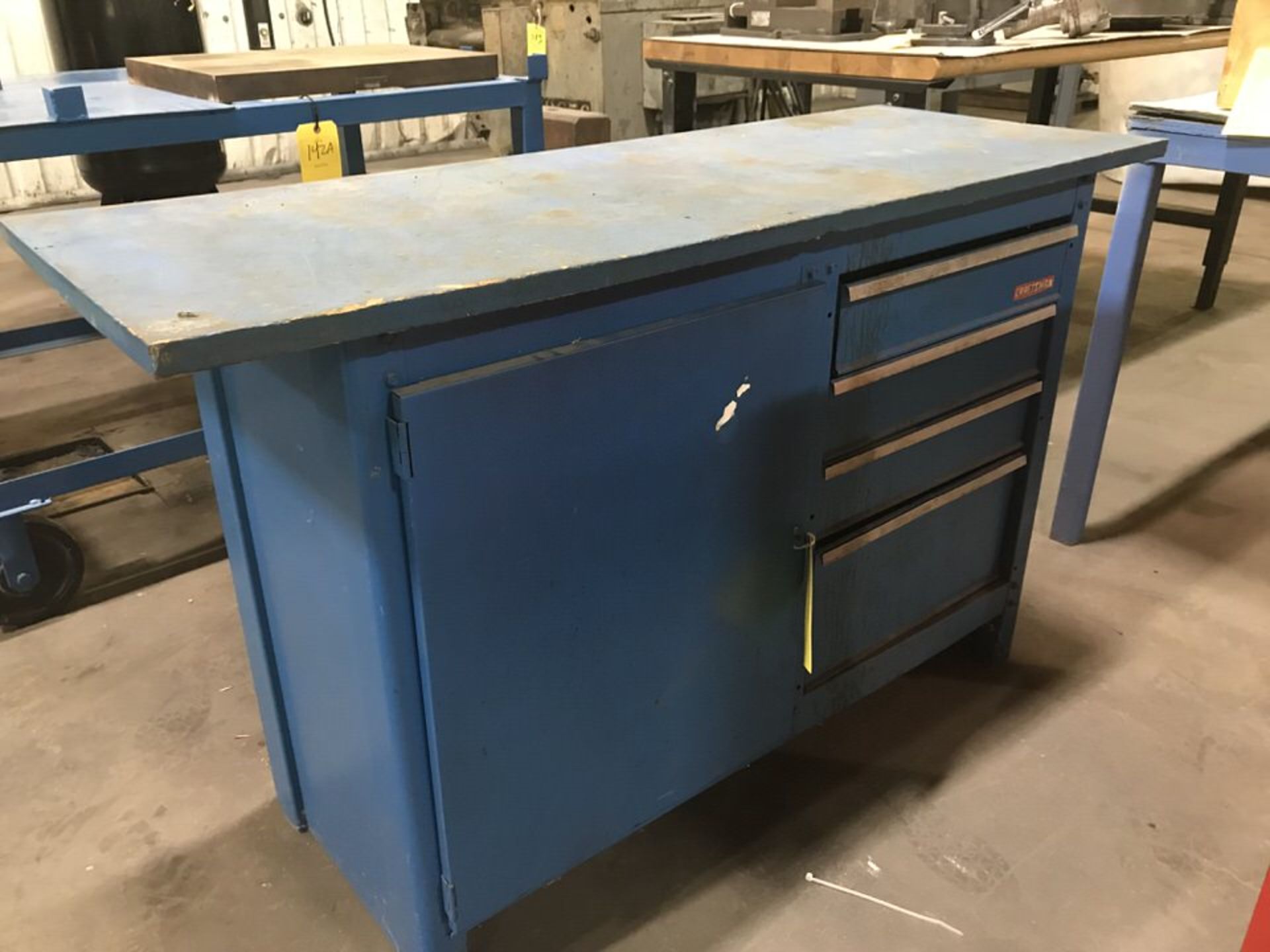 Shop Cabinet w/ Misc Tooling (LOCATION: 3421 N SYLVANIA, FT WORTH, TX, 76111)