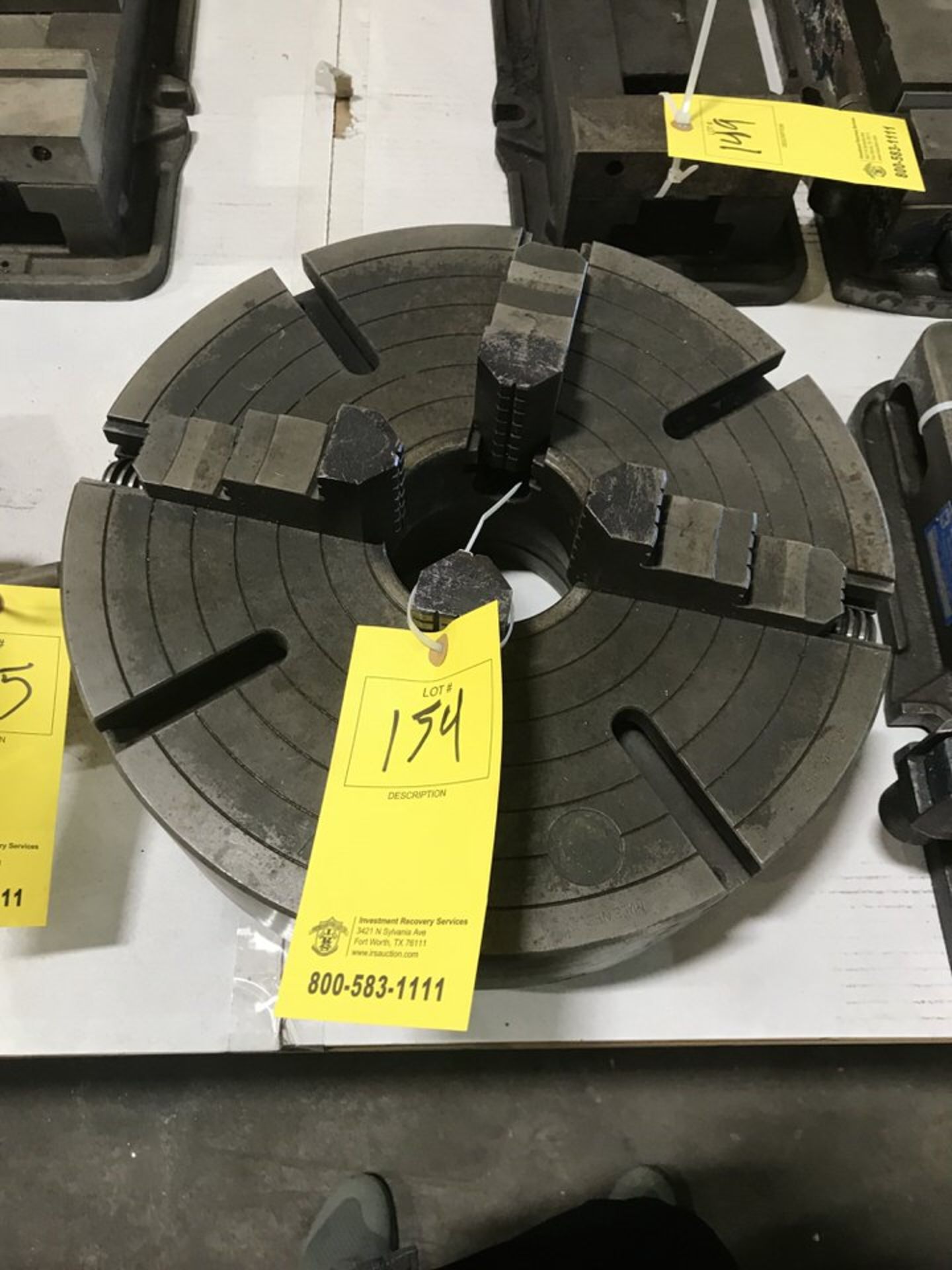 16” 4 Jaw Chuck (LOCATION: 3421 N SYLVANIA, FT WORTH, TX, 76111)