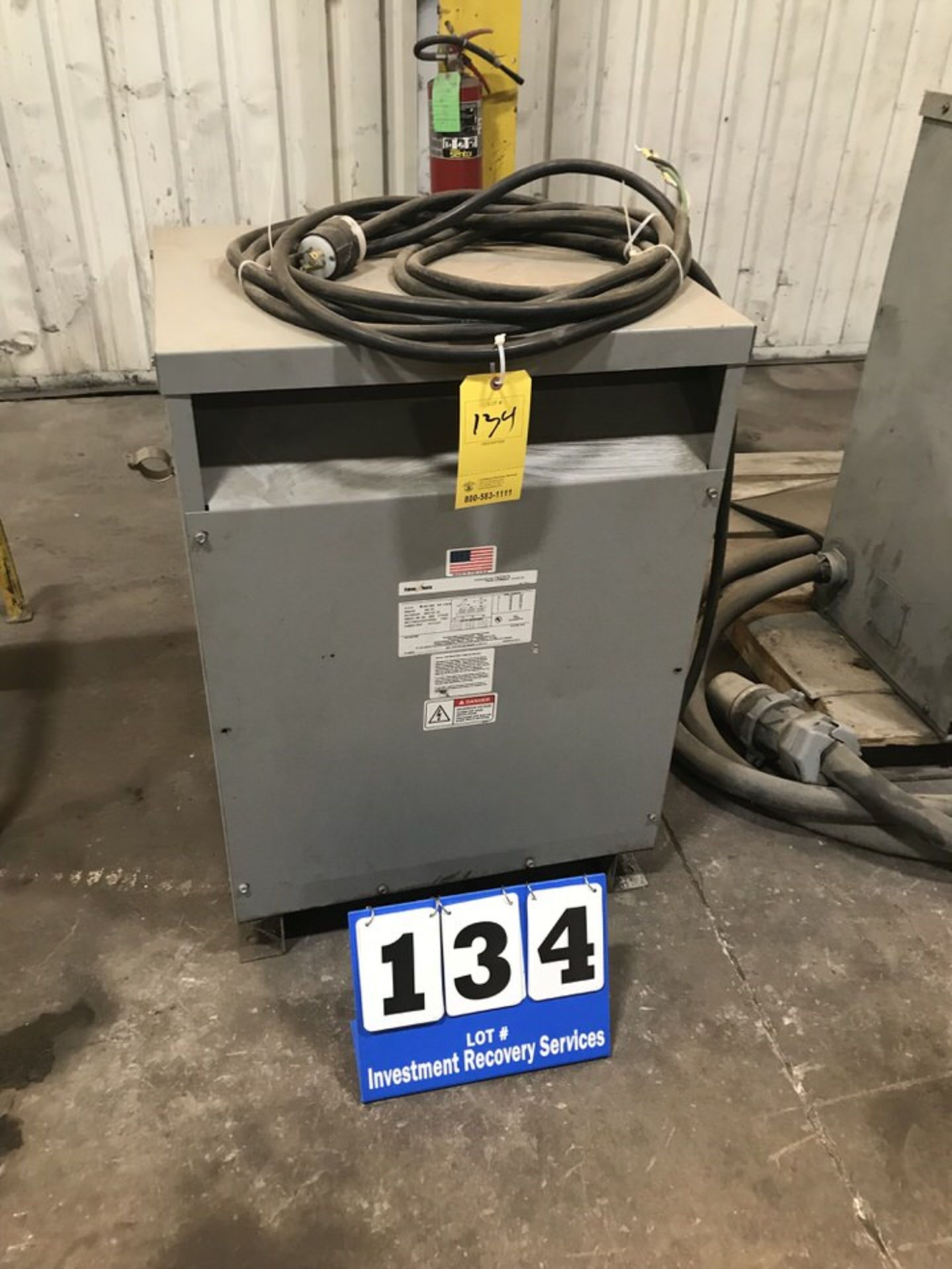 Federal Pacific Transformer, 75 KVA (LOCATION: 3421 N SYLVANIA, FT WORTH, TX, 76111)