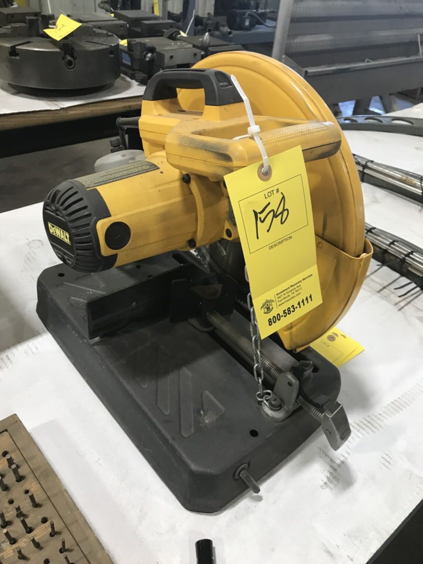 Dewalt D28710 14” Chop Saw (LOCATION: 3421 N SYLVANIA, FT WORTH, TX, 76111)