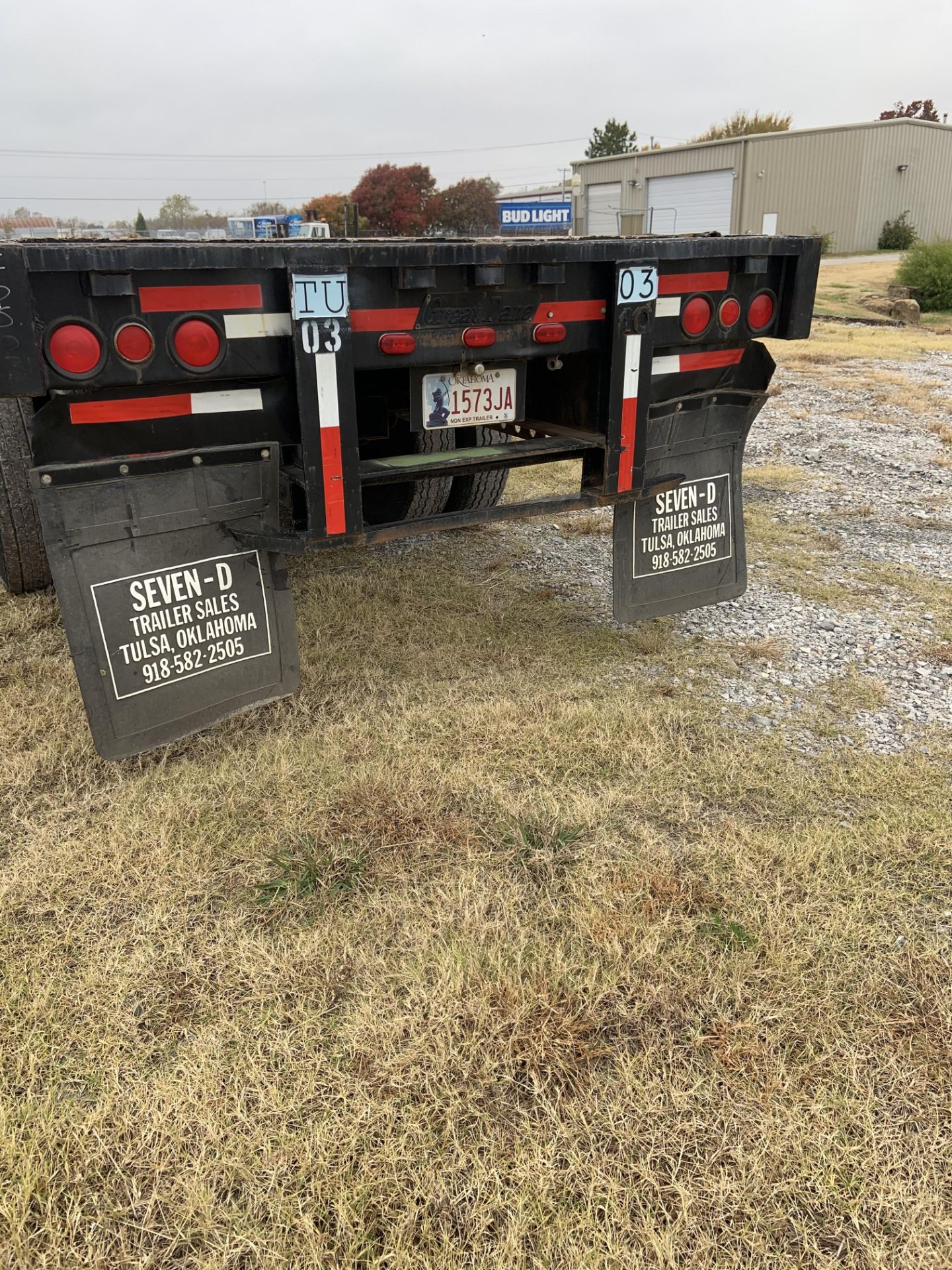 1979 GREAT DANE 60' STRETCH TRAILER, VIN: M22960 - Image 3 of 3