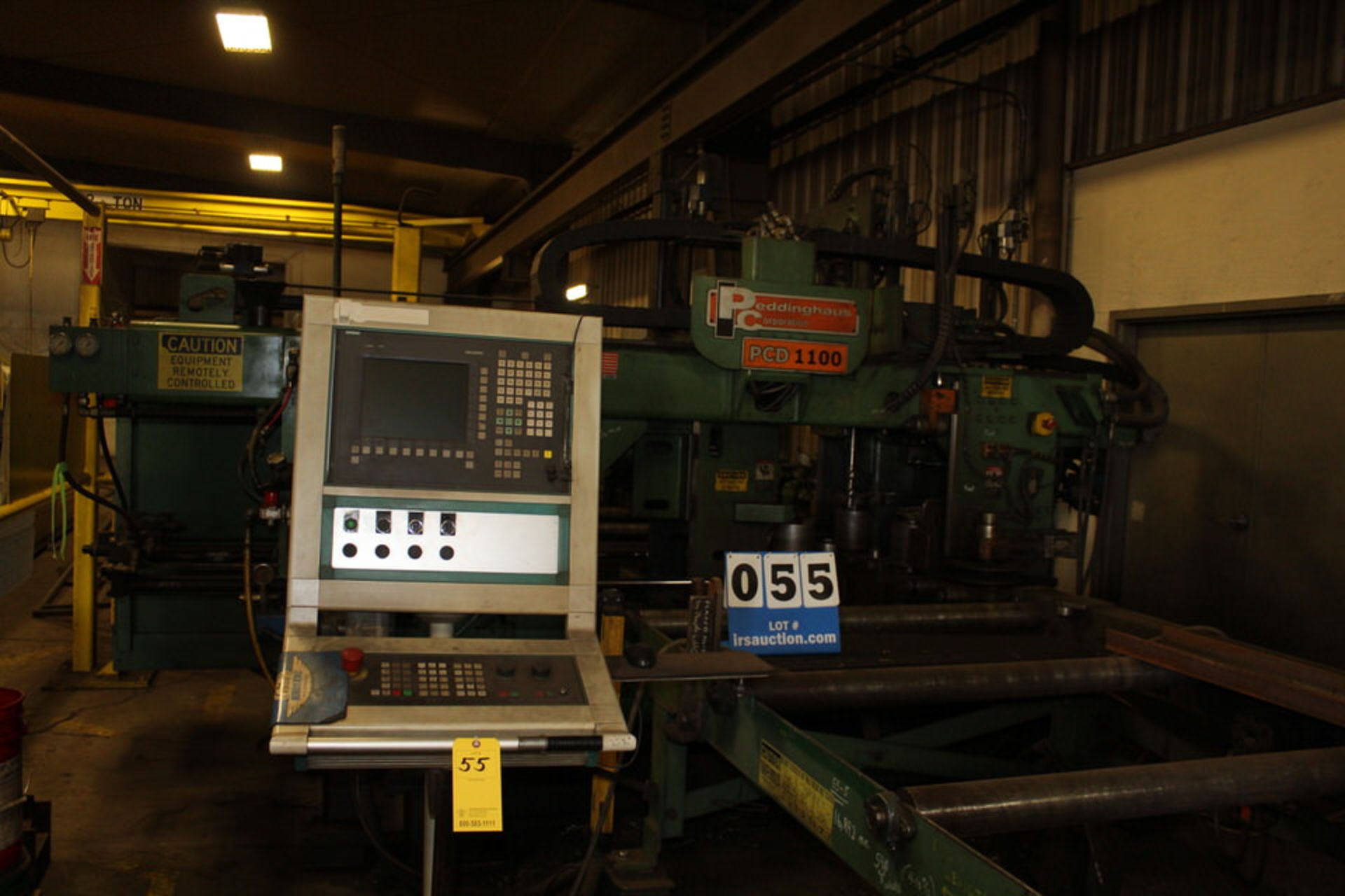 2006 PEDDINGHAUS PCD1100 BEAM DRILL W/ SIMIENS SINUMER I 5 CONTROL, HYDRAULIC CLAMPING (LOCATION: - Image 3 of 3