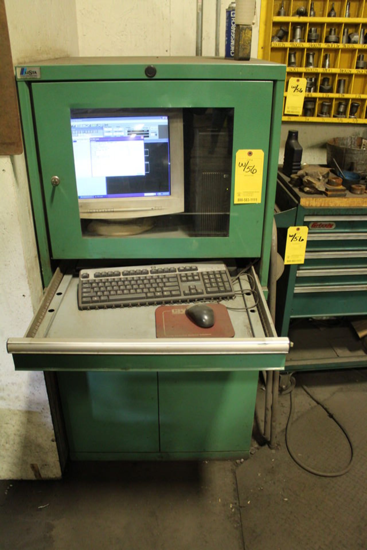 2002 PEDDINGHAUS F1170-B CNC PUNCH W/ CNC CONTROL & TOOLING (LOCATION: 4081 EASTSIDE HWY, - Image 4 of 5