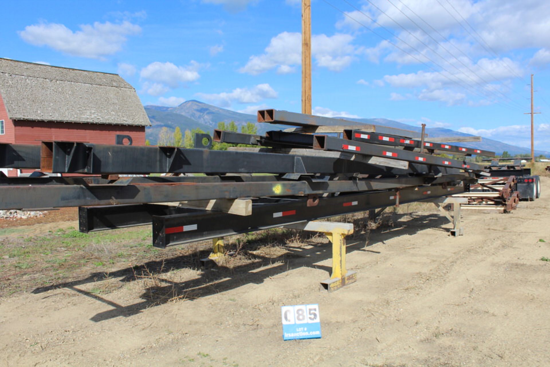 TRAILER EX FRAMES (LOCATION: 4081 EASTSIDE HWY, STEVENSVILLE, MT, 59870)