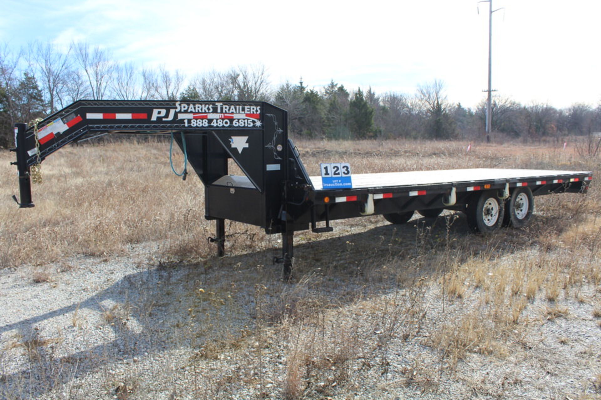 2014 PJ 21' GOOSENECK TRAILER, TANDEM AXEL, VIN:4P5FS2222E1215949 - Image 3 of 3