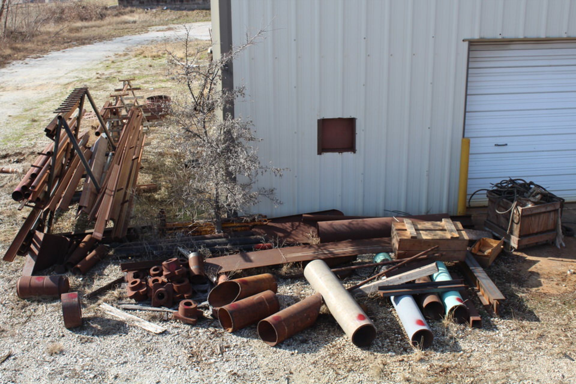 ALL SCRAP CONT IN YARD, SOUTH SIDE, RED DOT - Image 3 of 3