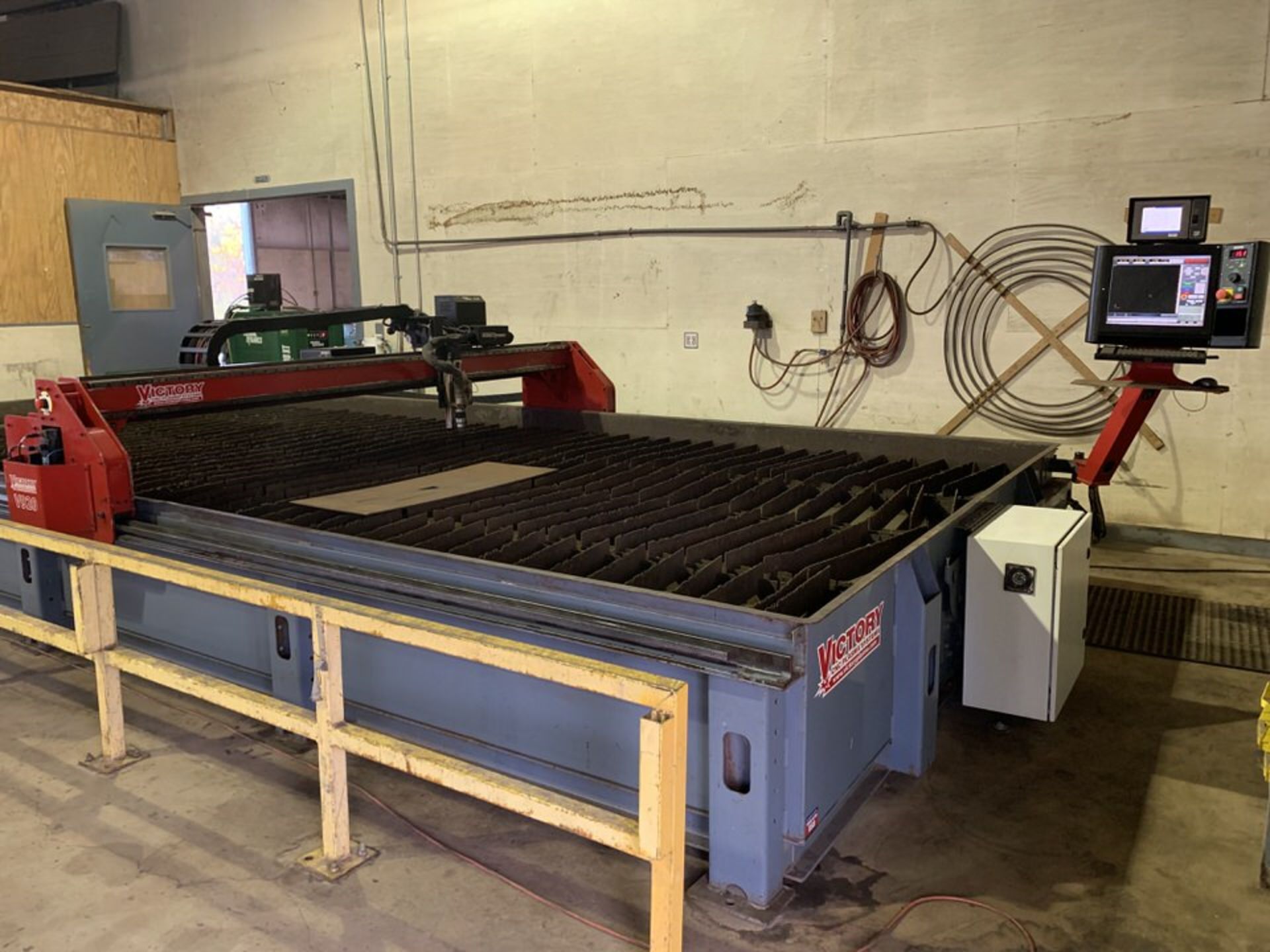 Victory Model V920 Unitized High Definition CNC Plasma Cutting Machine, new 2013, 9’ x 20’