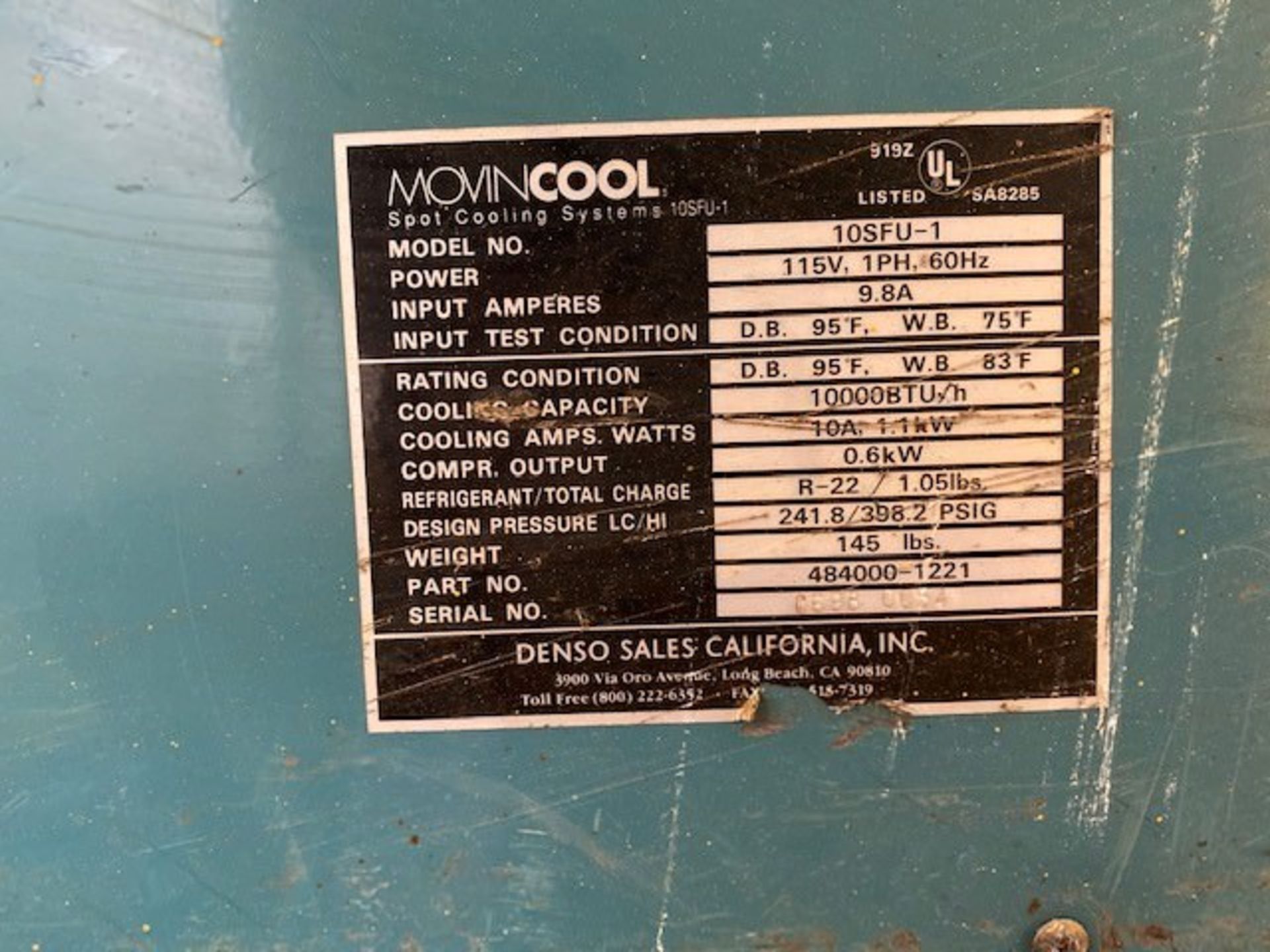 Movin Cool Spot Cooling System - Image 2 of 2