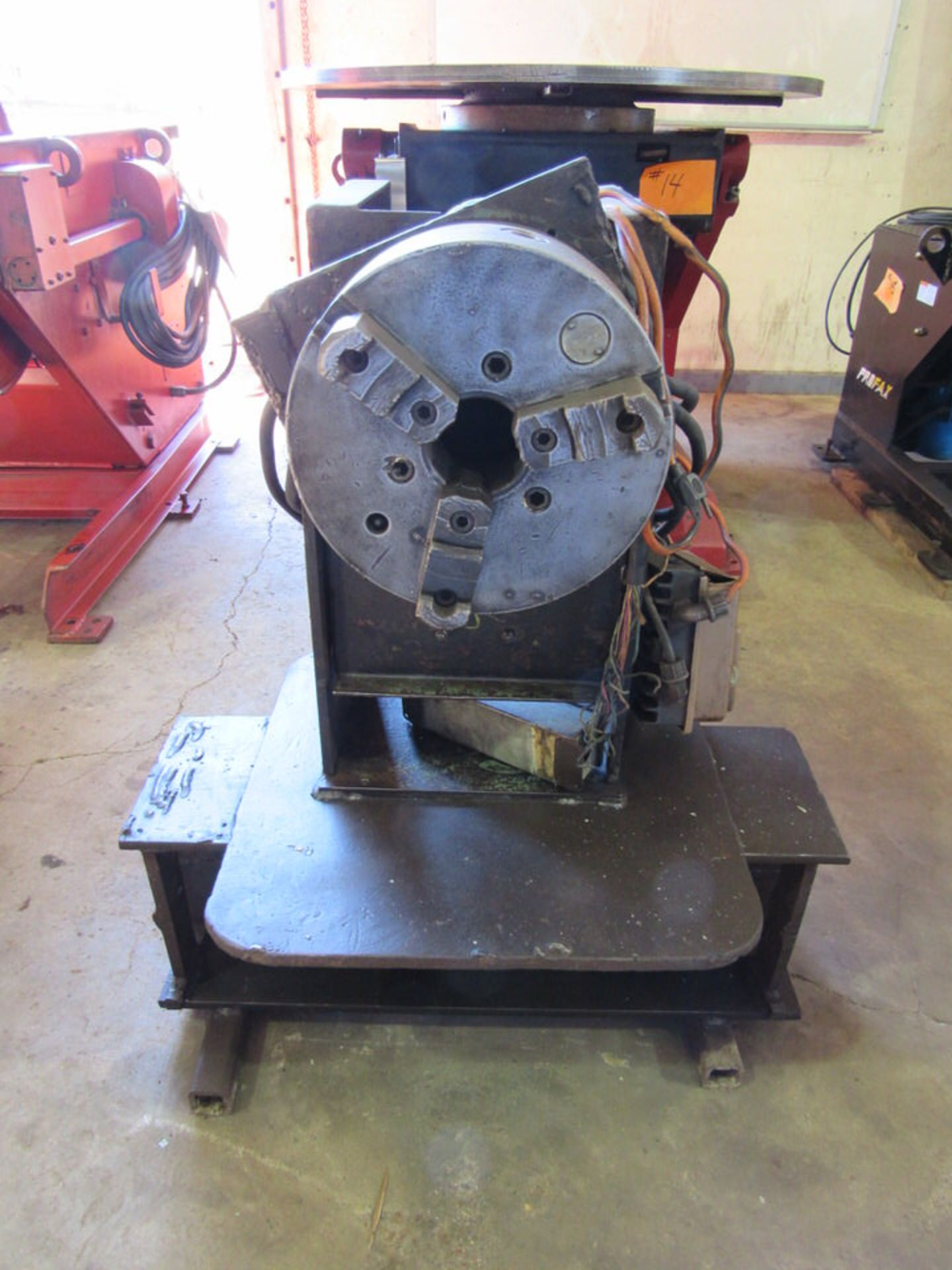 Pandjiris positioner with 3-jaw chuck, S/N 4008877 - Image 2 of 4