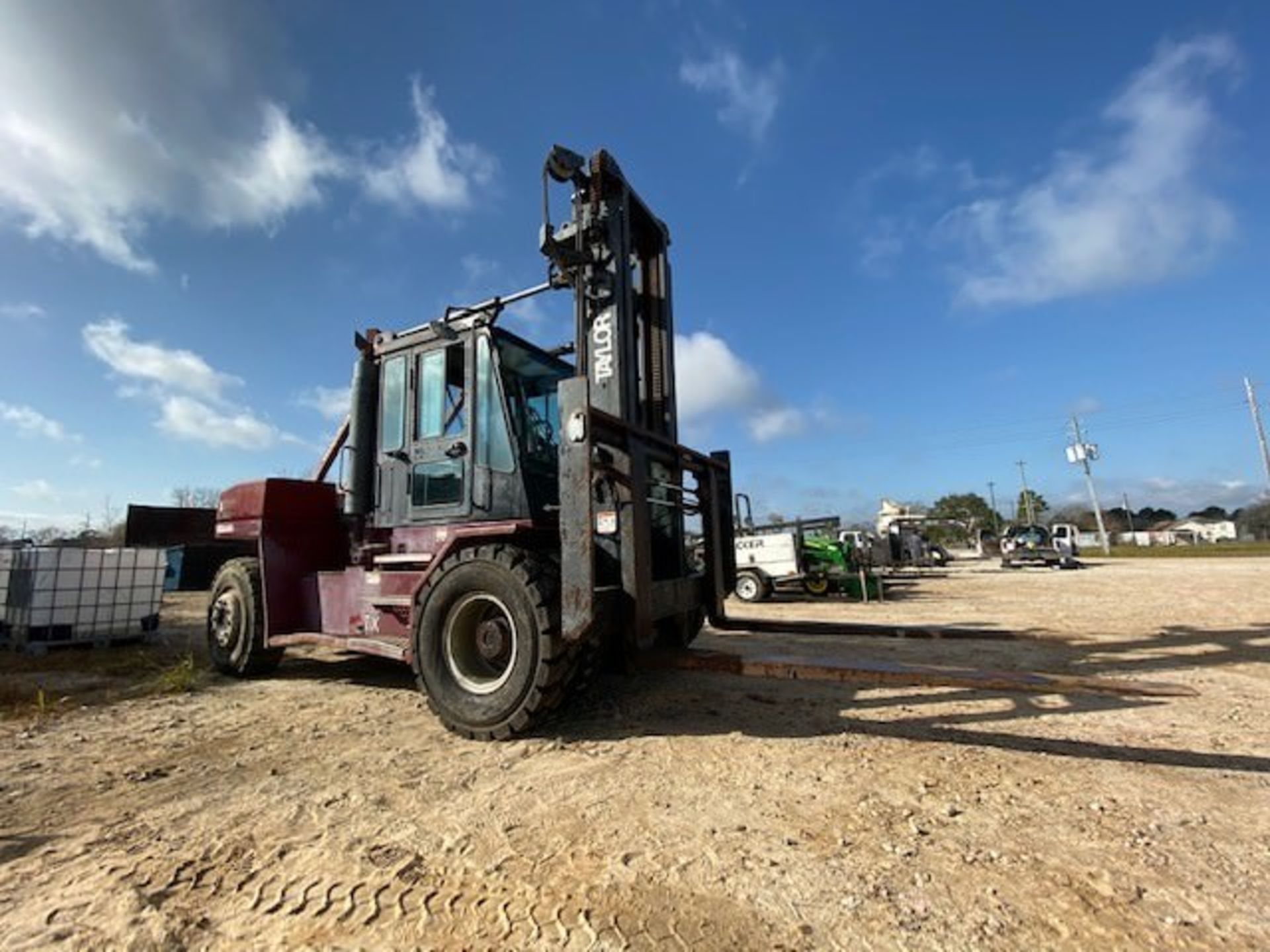 Taylor Model TX360M Heavy Duty Forklift, new 2008, 36,000 lb. cap., 24” load center, 135.5” lift,