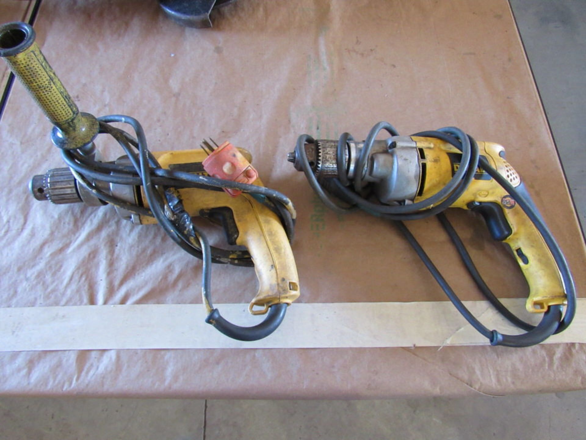 Two DeWalt Drills