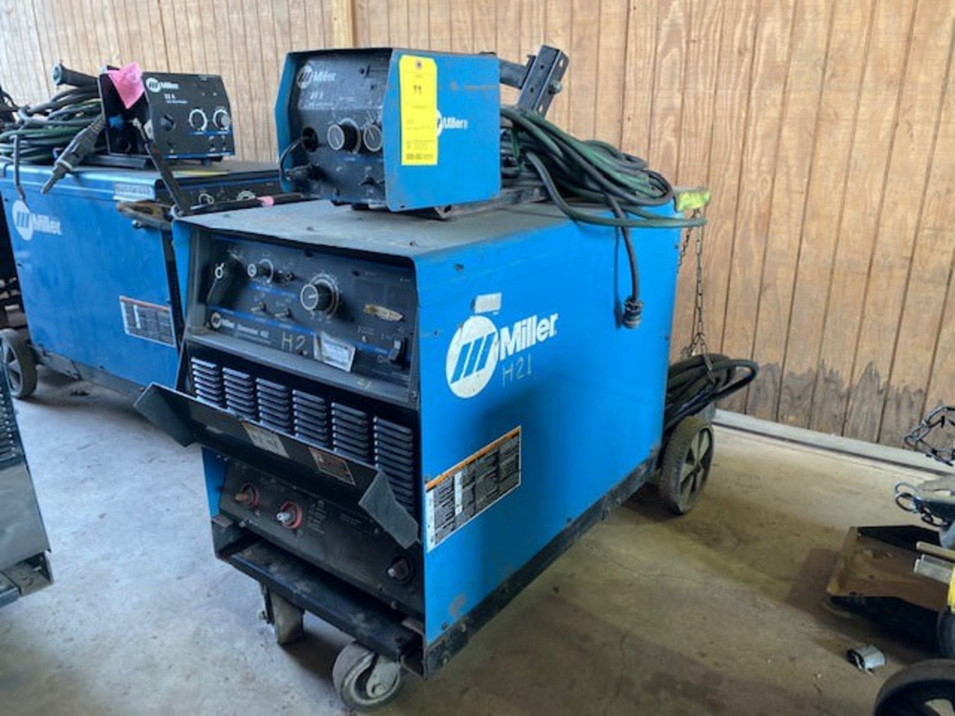 Miller DeltaWeld 452 with Miller Wire Feed (S/N LG461045W)