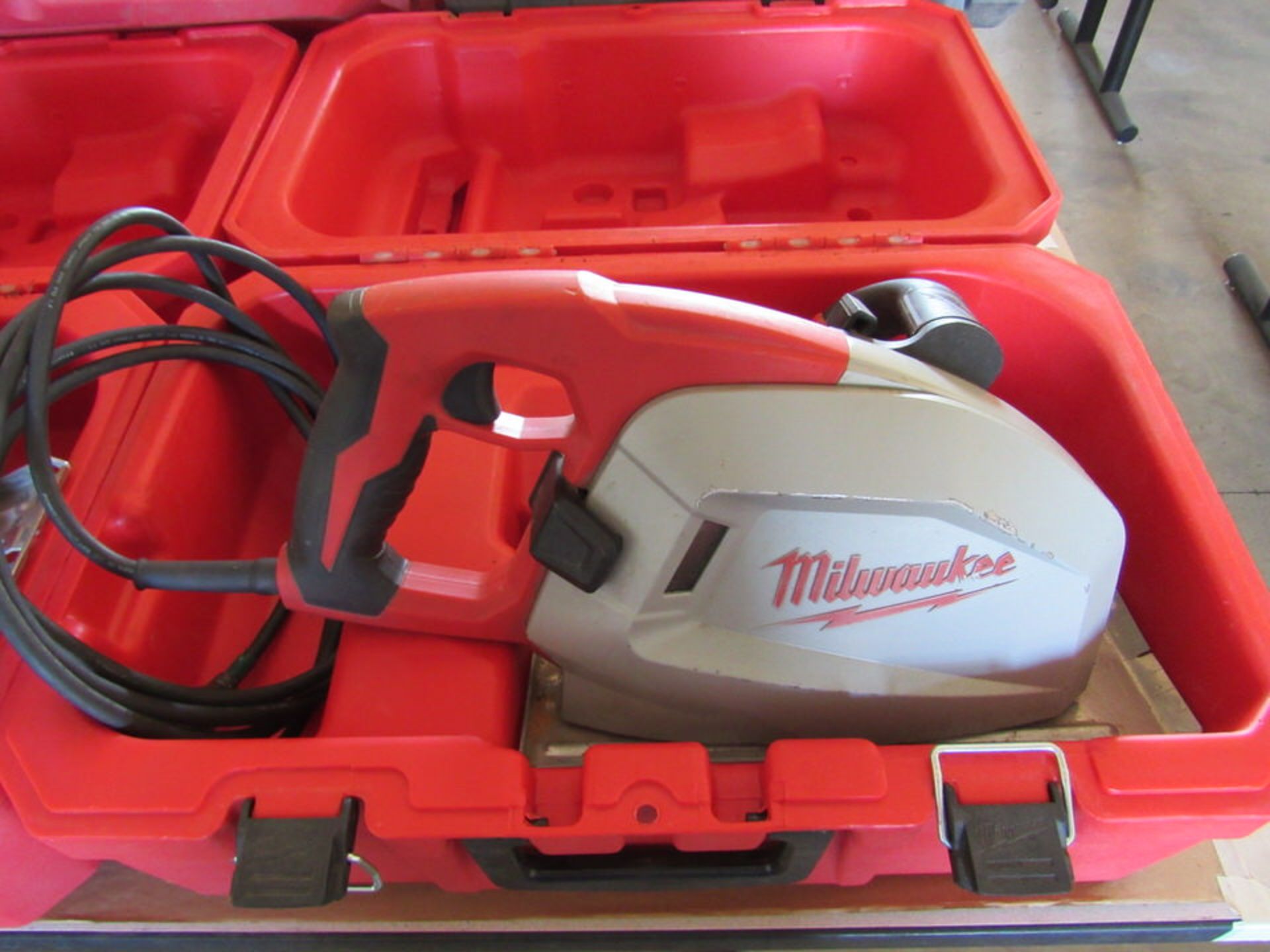 Two Milwaukee Metal Cutting Circular Saws in Cases - Image 3 of 3