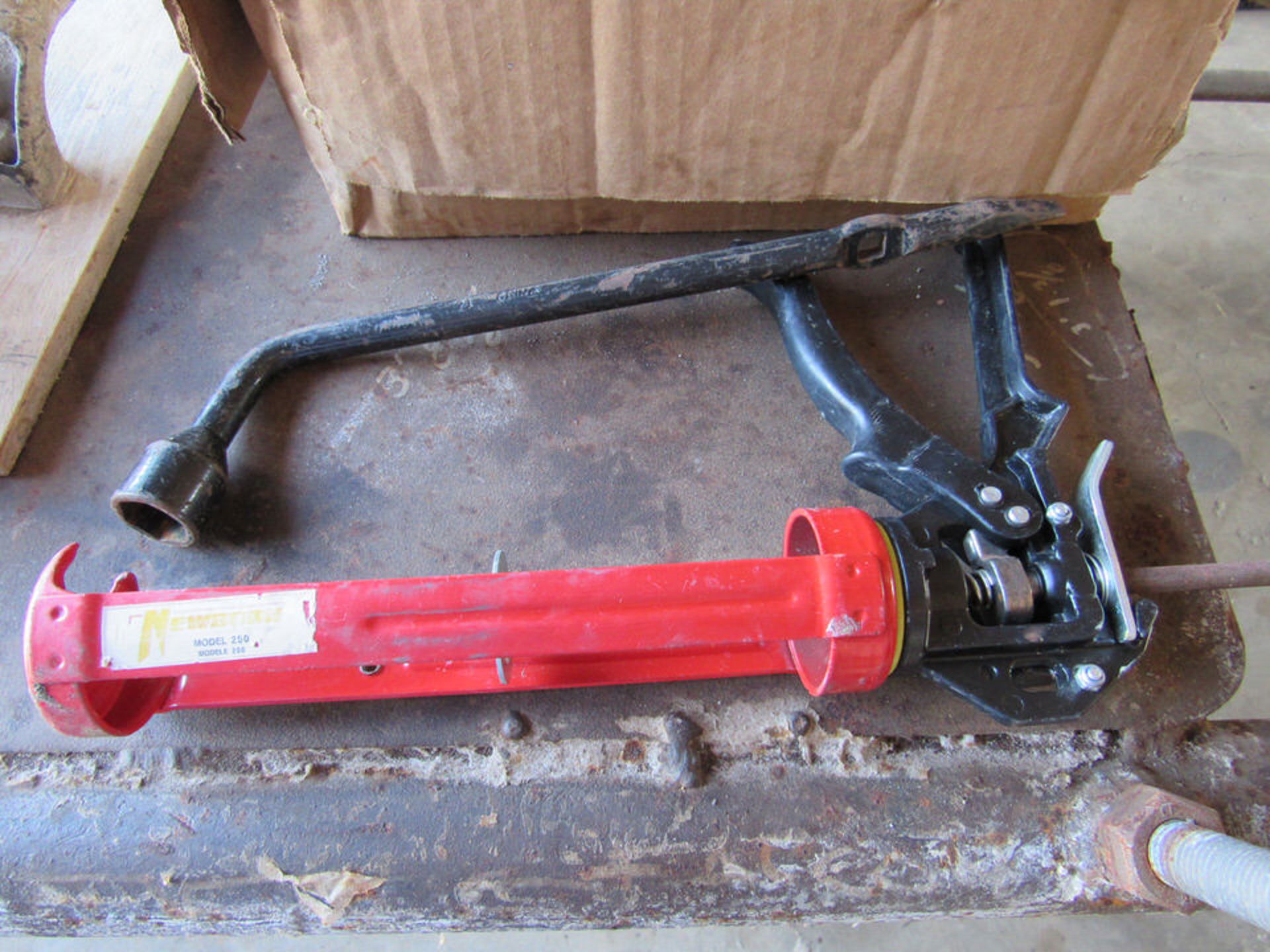 Lug Wrench, Caulking Gun