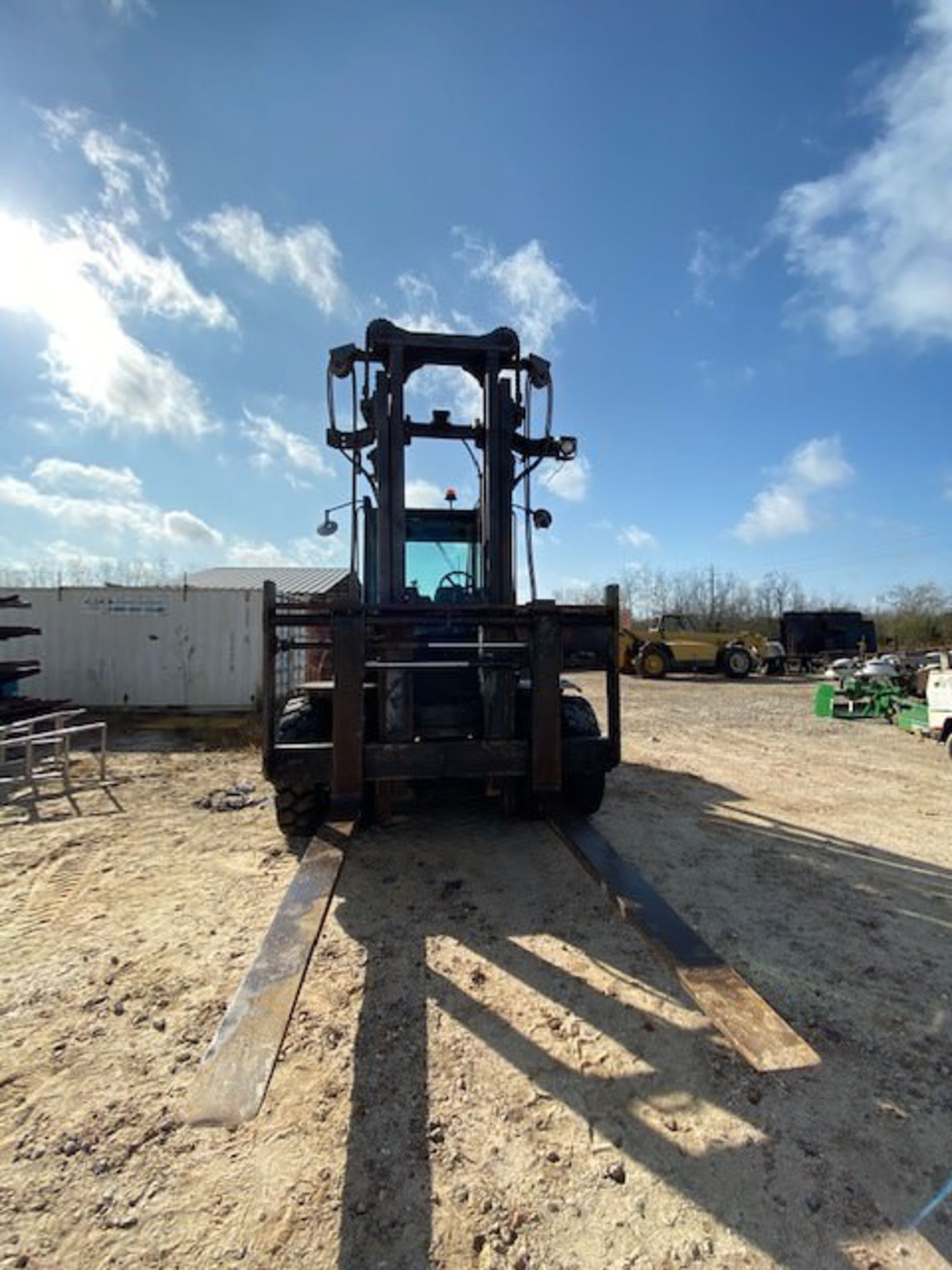 Taylor Model TX360M Heavy Duty Forklift, new 2008, 36,000 lb. cap., 24” load center, 135.5” lift, - Image 3 of 7