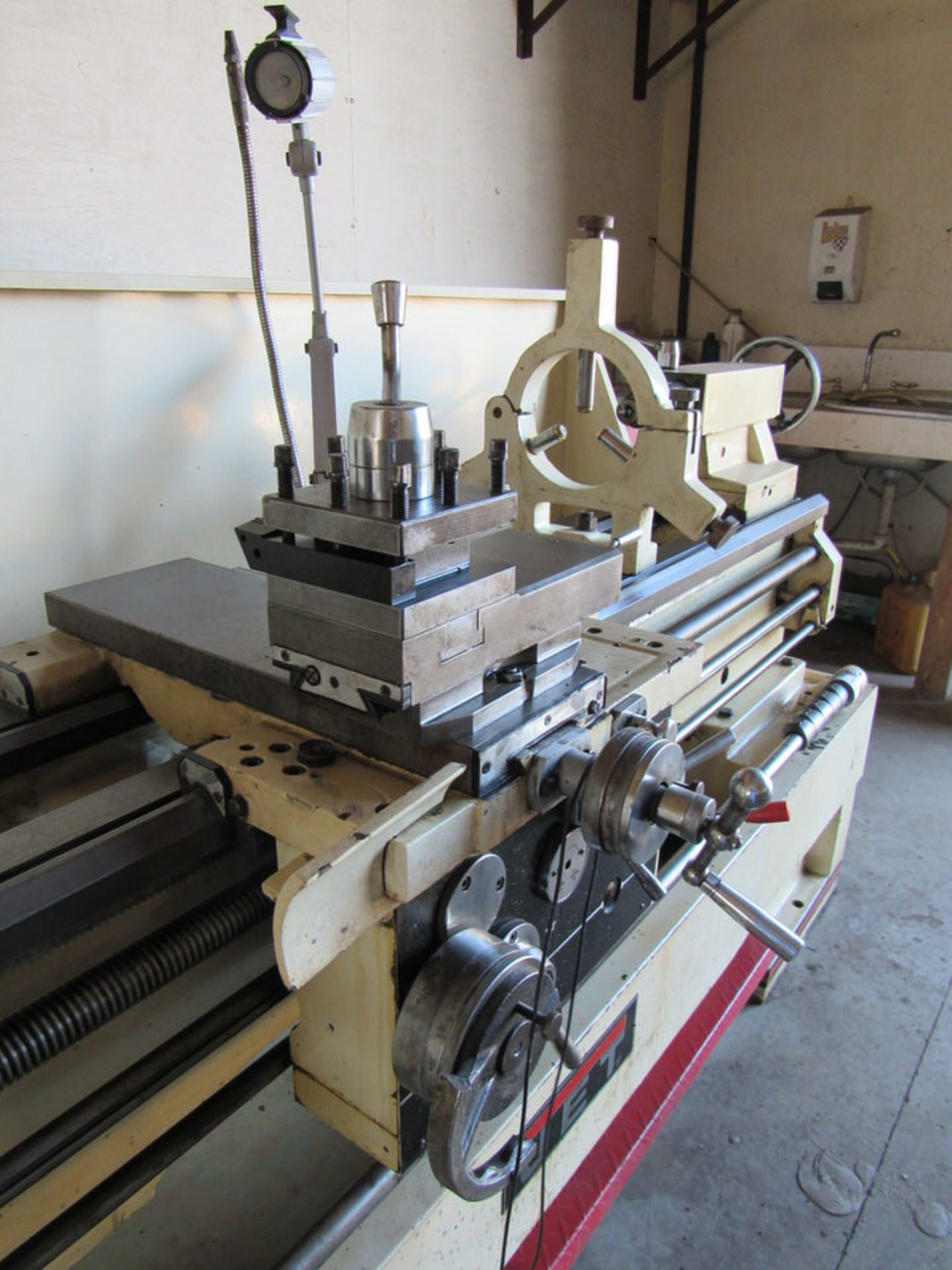 JET Model GH-1660-ZX Geared Head Gap Bed Engine Lathe, new 2009, 16” swing over bed, 10” over - Image 8 of 13