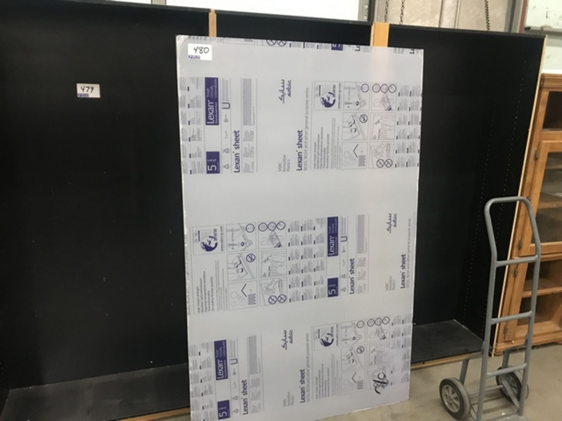 SHEET OF LEXAN 48" X 76"