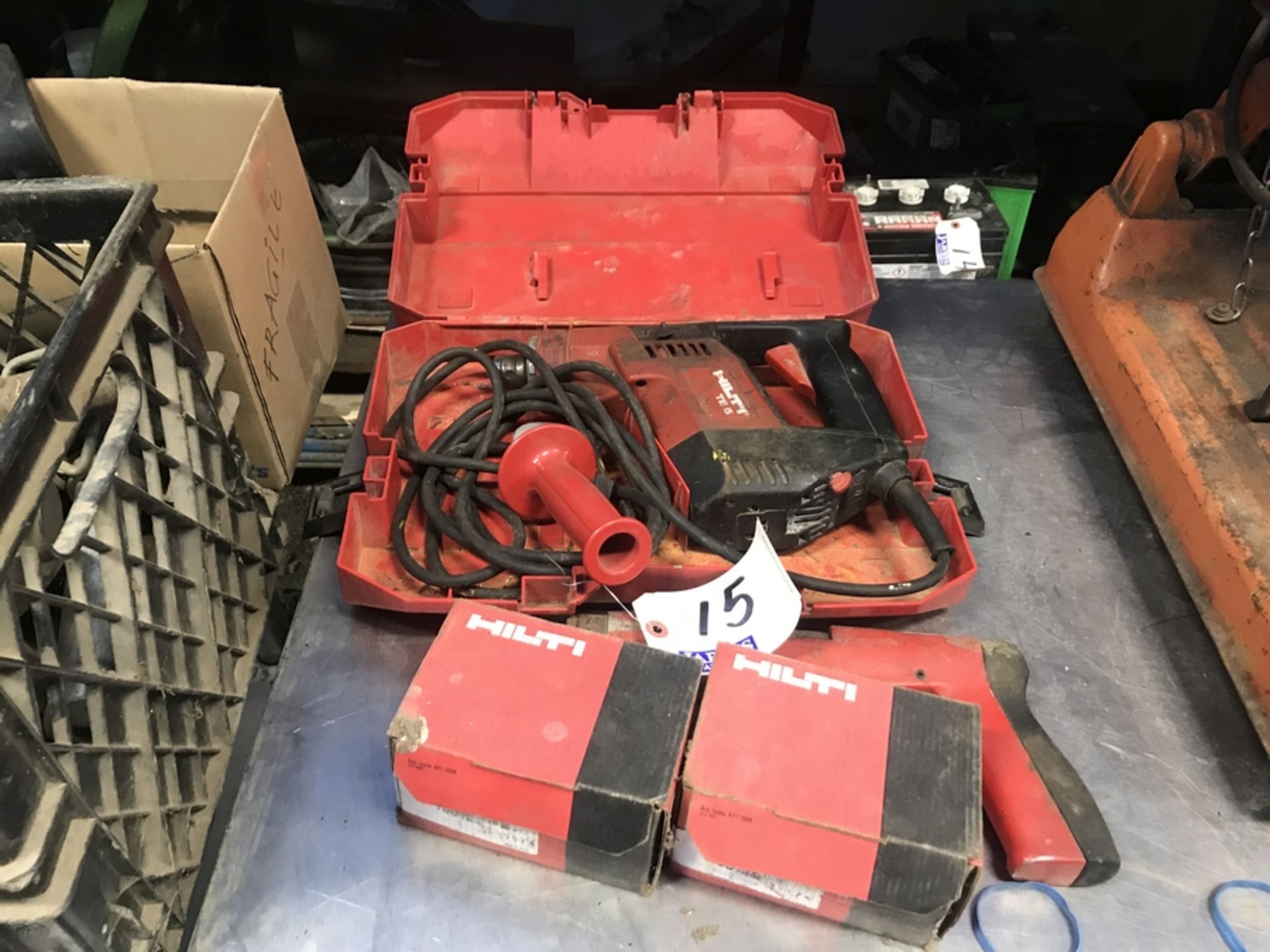 RAM SET & HILTI HAMMER DRILL ( NOTE CHUCK )