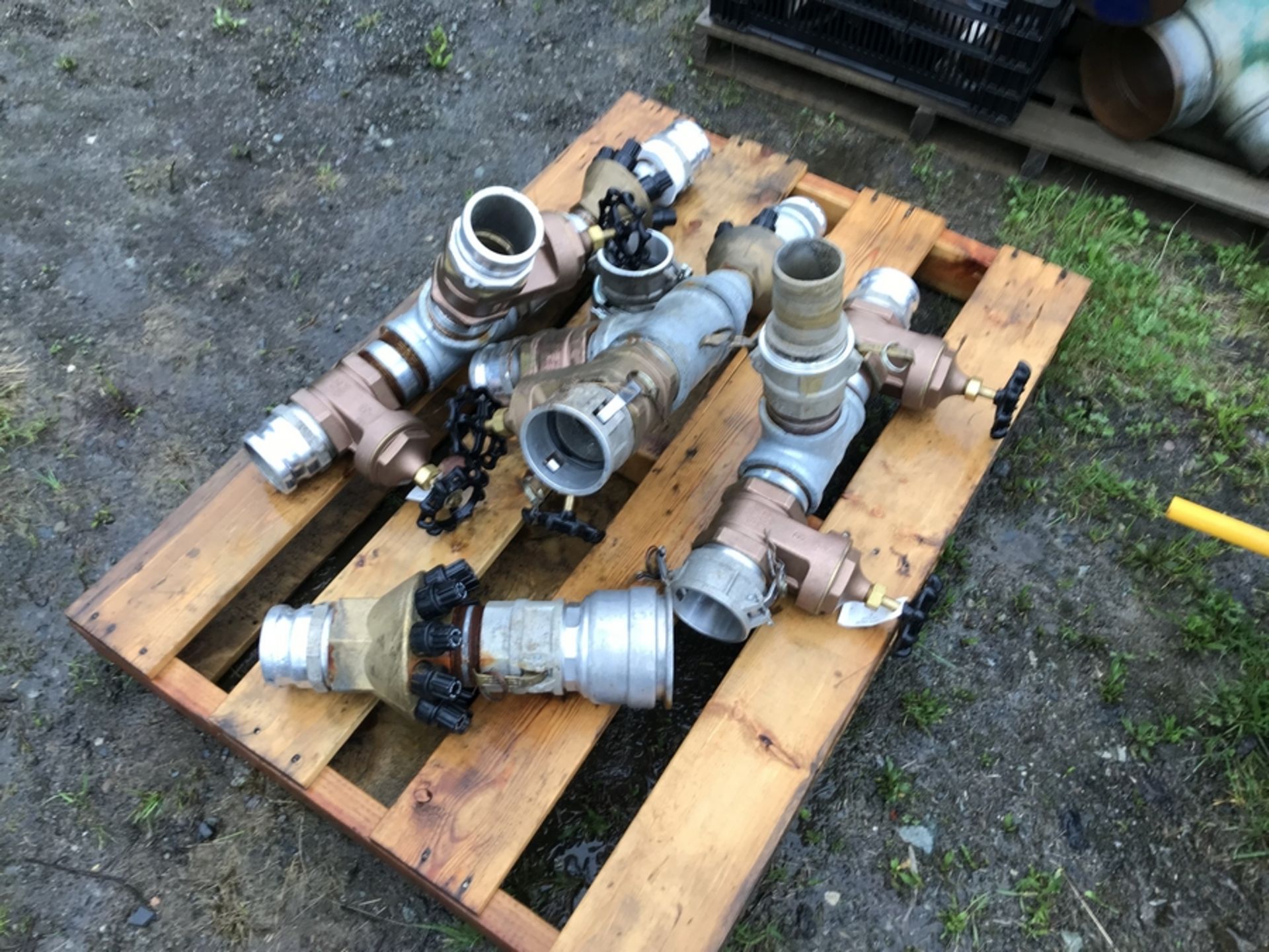 SKID OF IRRIGATION VALVES