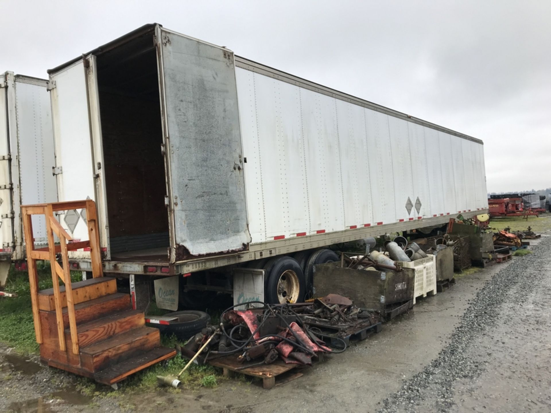 1996 FRUEHAUF 53' TANDEM AXLE STORAGE TRAILER