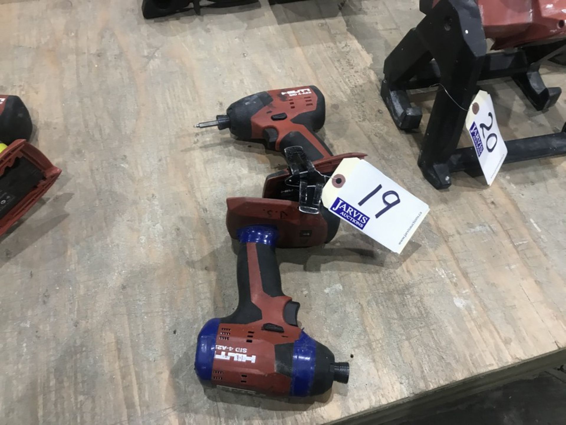 2 HILTI CORDLESS DRILLS