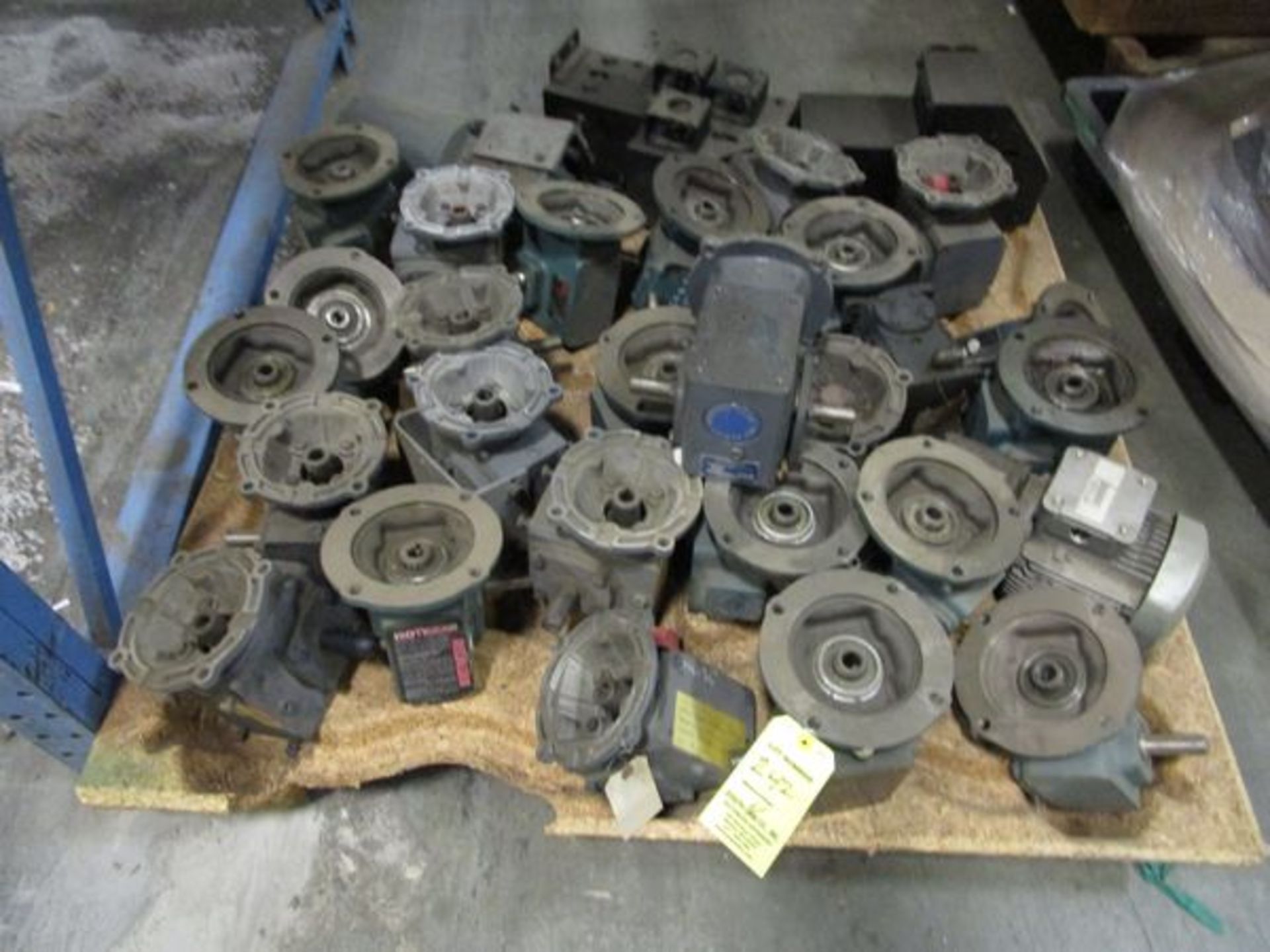 LOT Asst. Motors & Drives on 4 Pallets