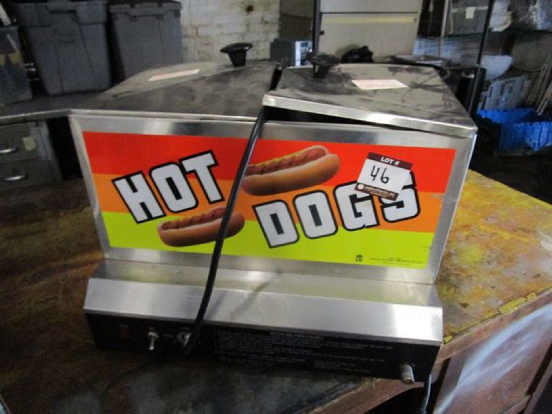 Gold Medal Hot Dog Steamer