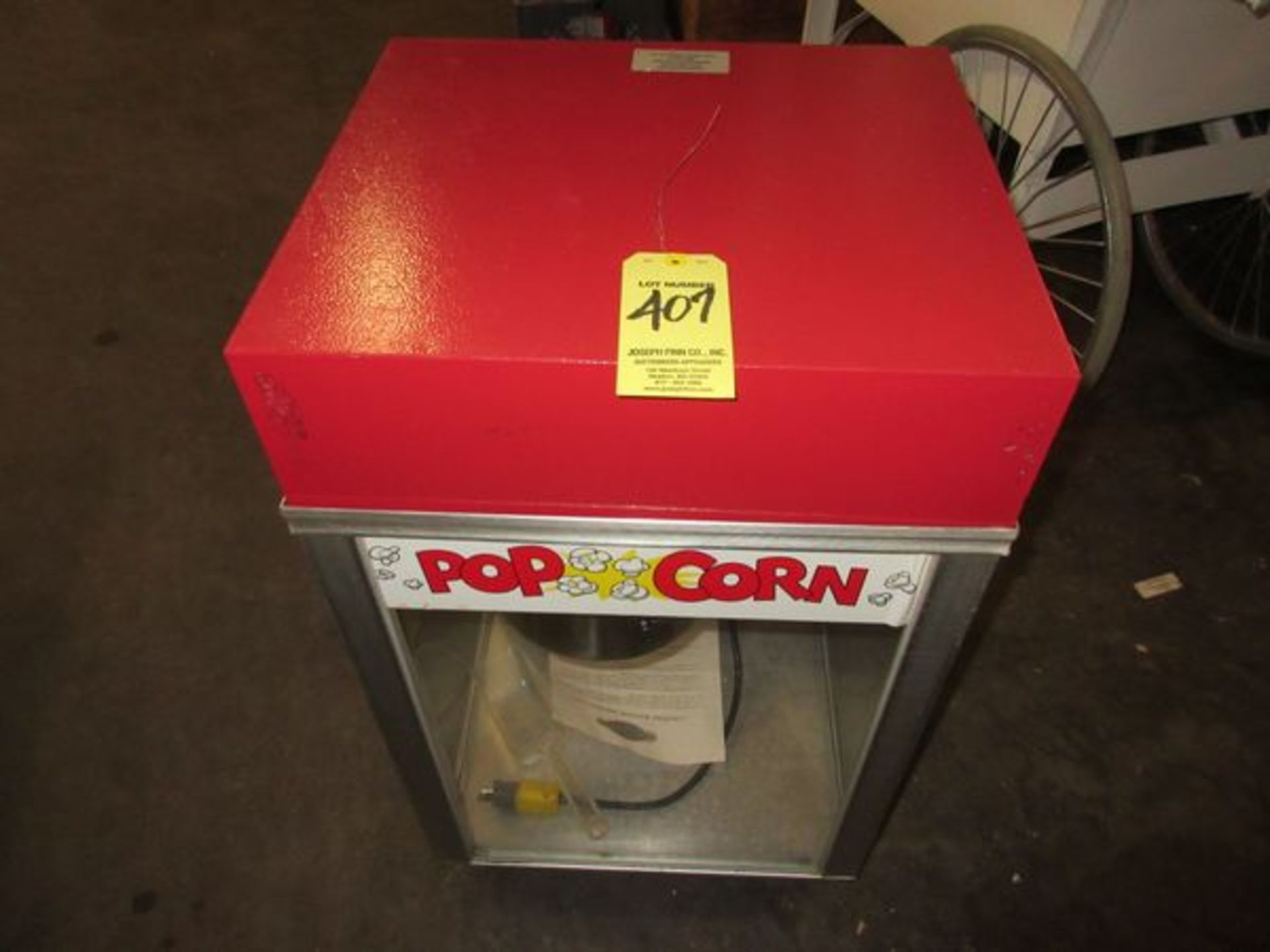 Commercial Popcorn Machine in Crate