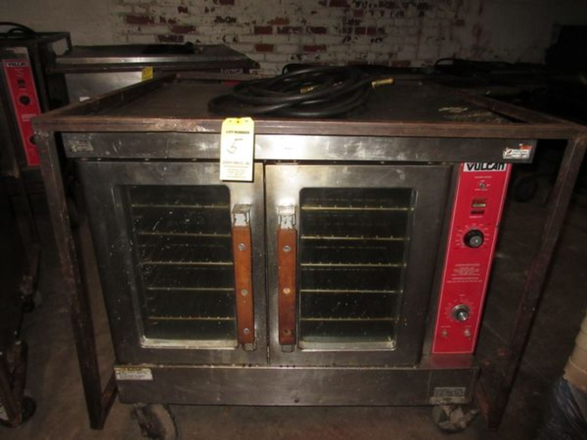 Vulcan 2-Door LP Port. Convection Oven, Full Size - Image 2 of 2