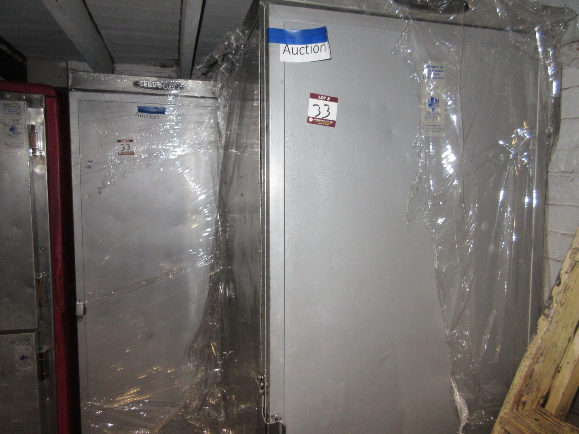 LOT (3) Servo Lift Port. Aluminum Enclosed Cabinets - Image 2 of 2