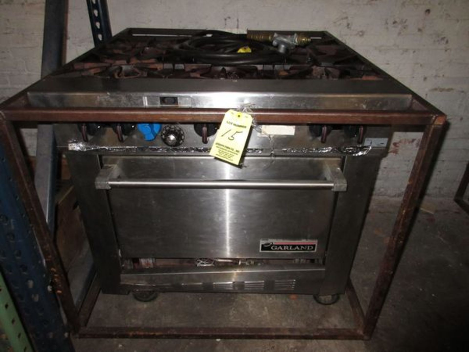 Garland LP 6-Burner Range w/Oven - Image 2 of 2