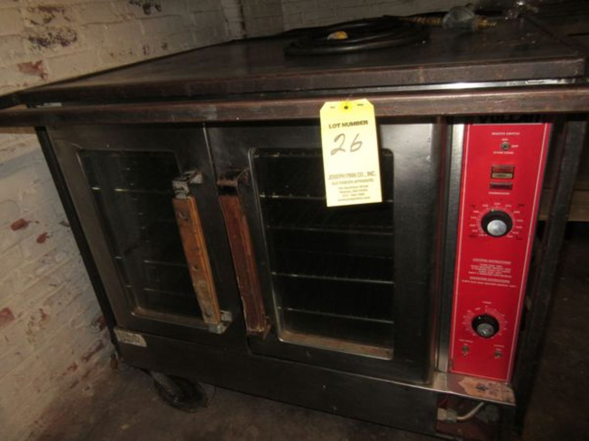 Vulcan 2-Door Port. LP Full Size Convection Oven - Image 2 of 2