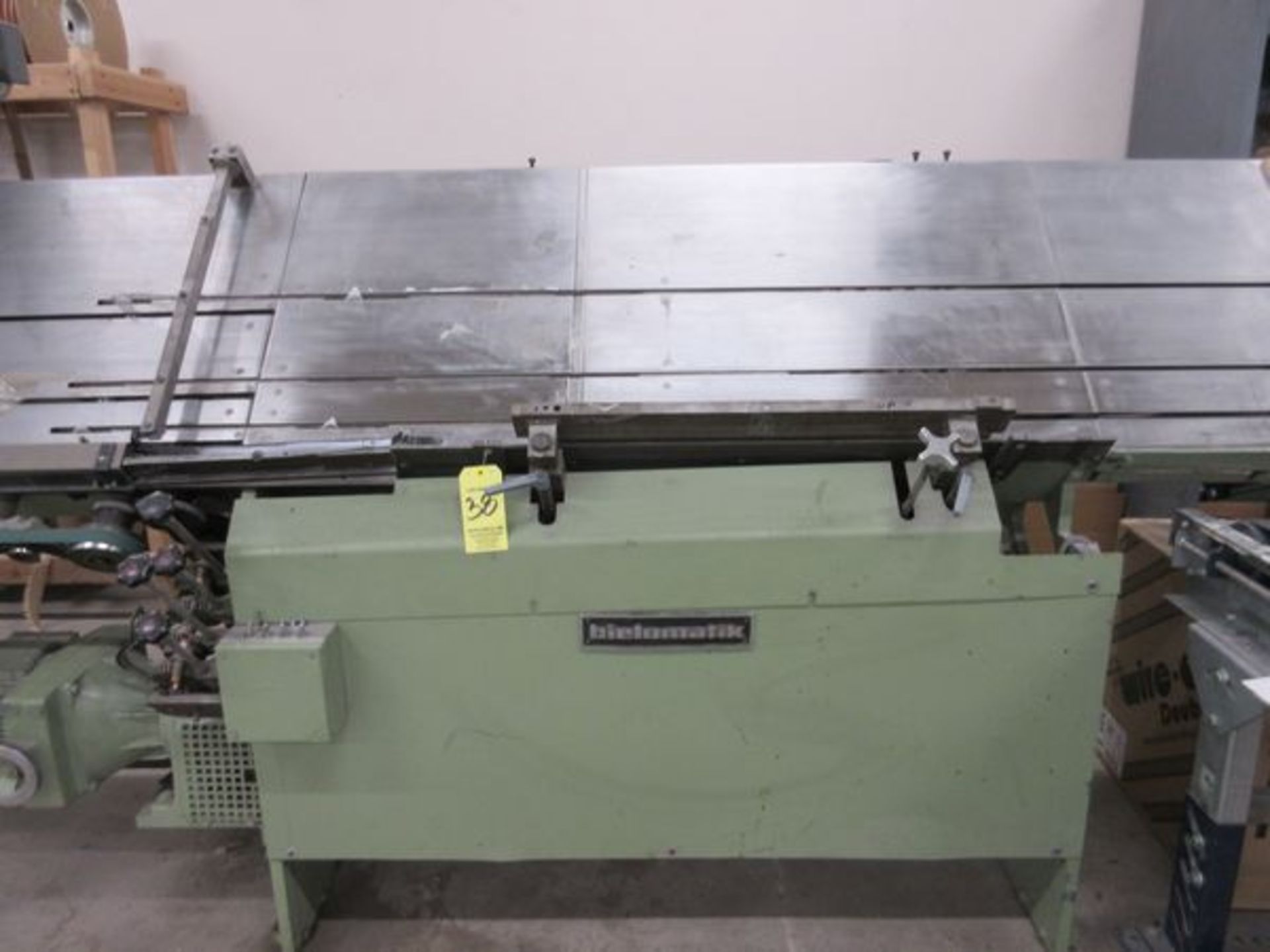 Bielomatik Mod 12-96 Auto Fed Wire-O Closing Machine - Image 4 of 5