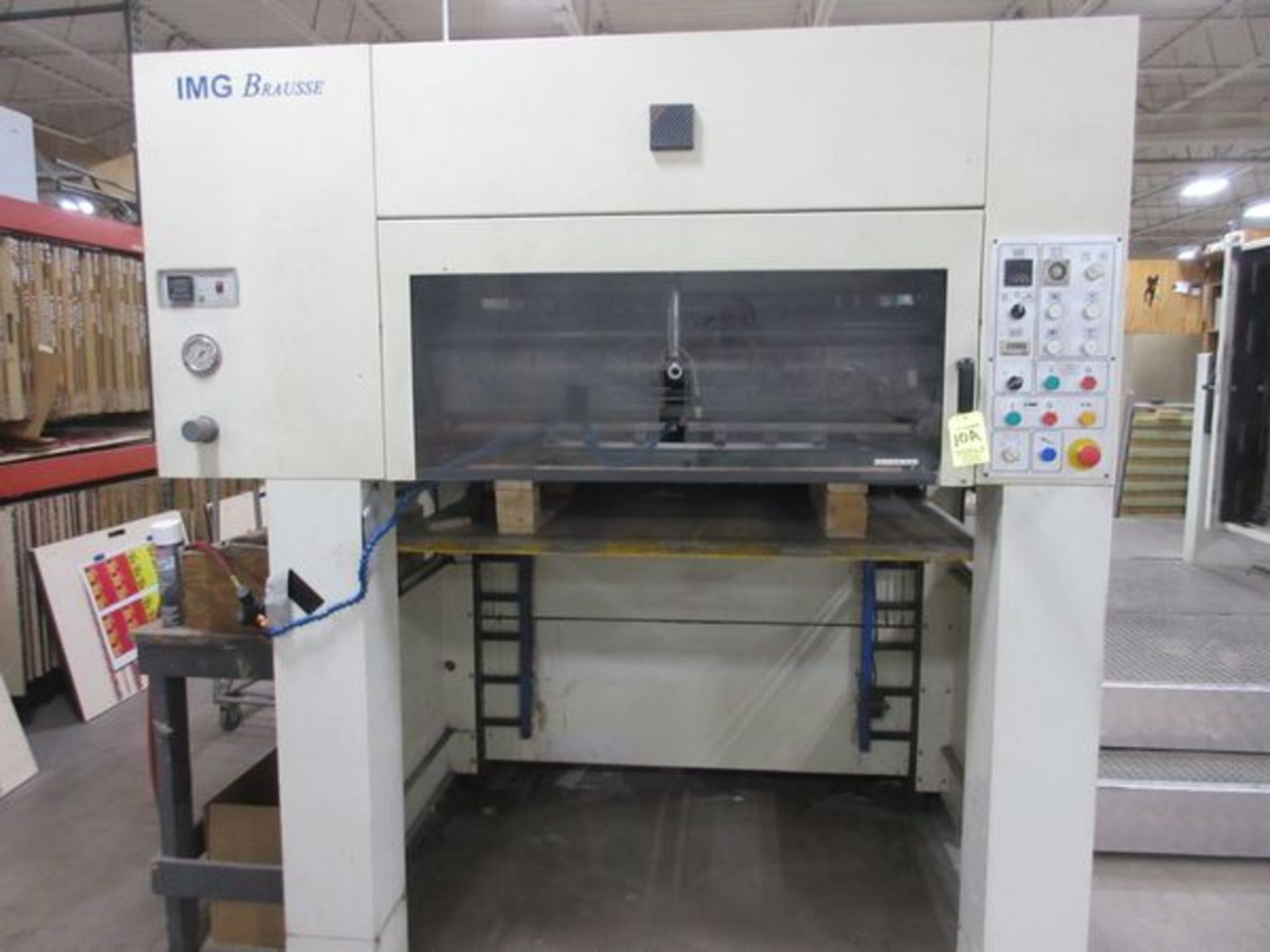 2007 Brausse Model 1050-SE Automatic Platen Die Cutter, s/n JZ-22148, 1050mm x 750mm Max Cutting - Image 5 of 16