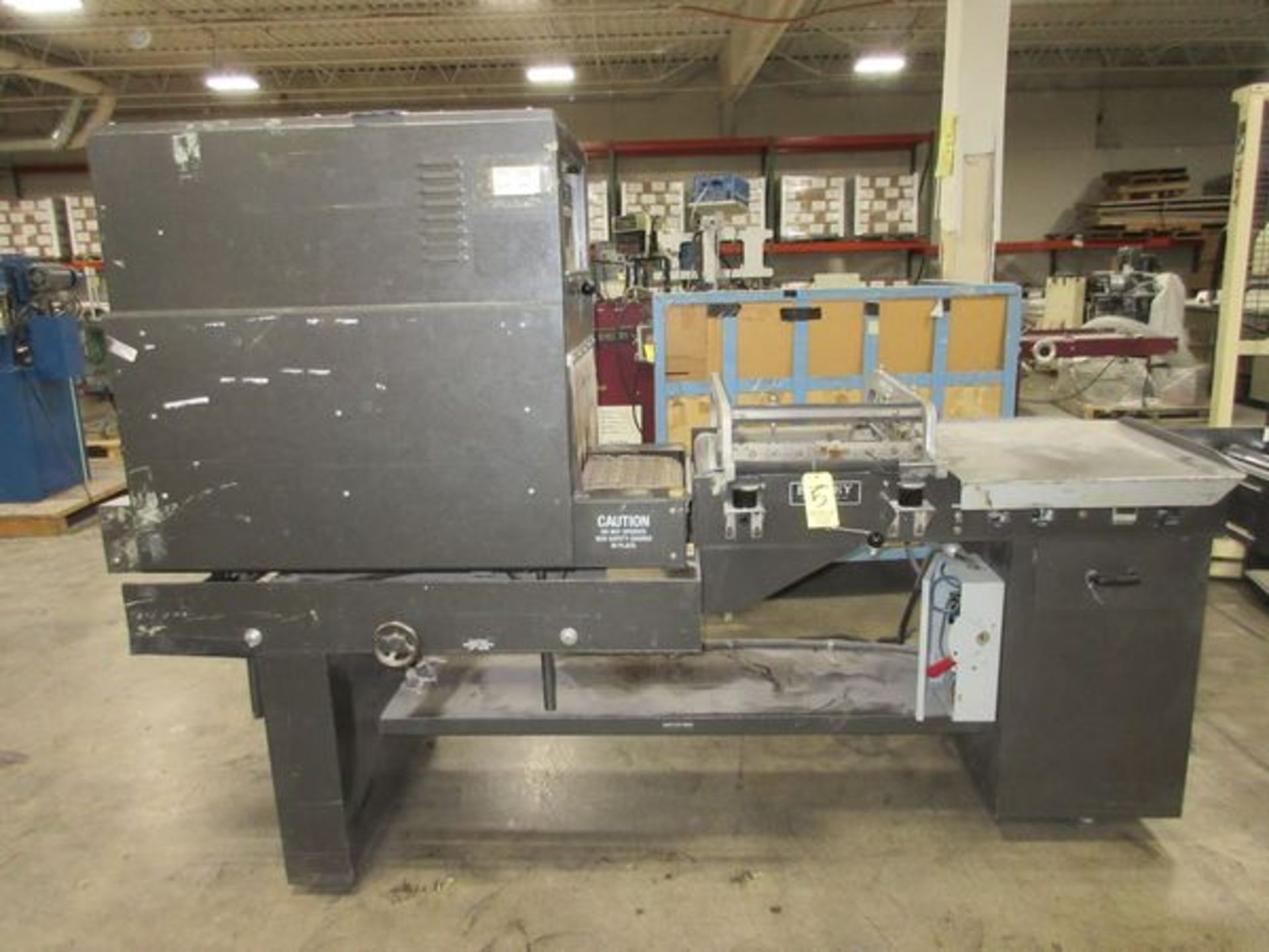 2001 Eastey Mod. EM16TTK Shrink Wrap Line, s/n 116816TTKPP