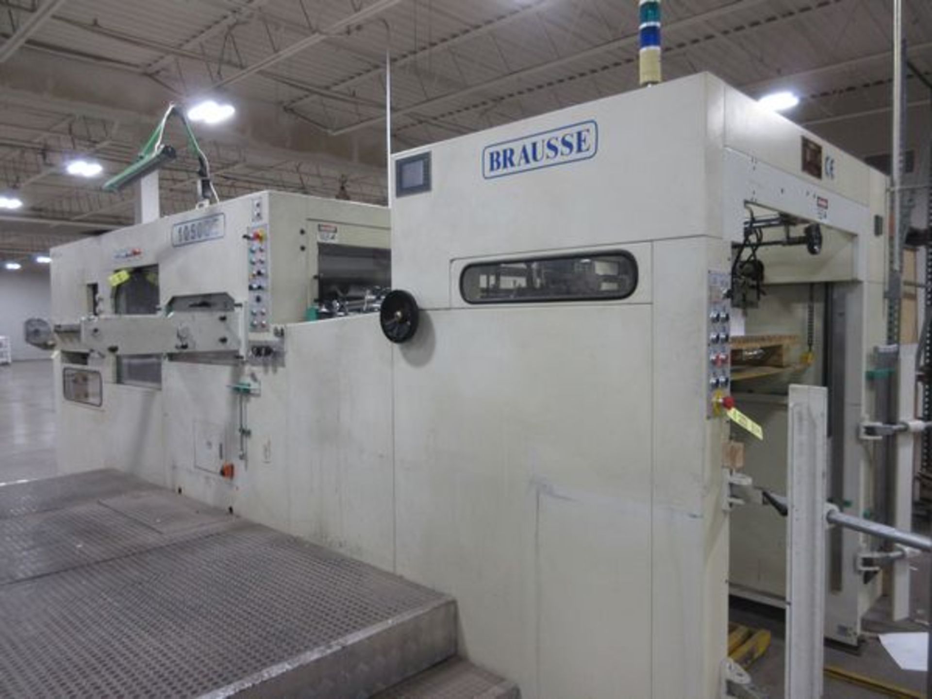 2007 Brausse Model 1050-SE Automatic Platen Die Cutter, s/n JZ-22148, 1050mm x 750mm Max Cutting - Image 2 of 16