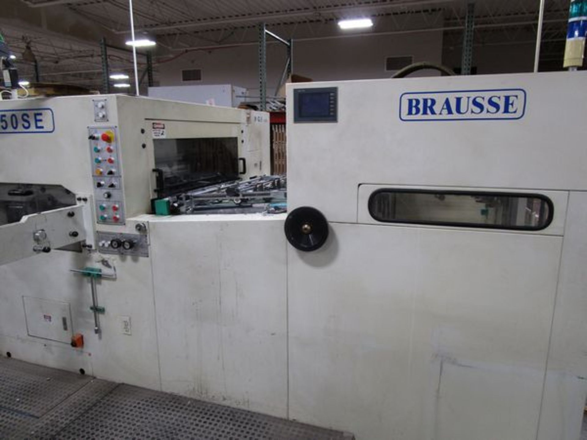 2007 Brausse Model 1050-SE Automatic Platen Die Cutter, s/n JZ-22148, 1050mm x 750mm Max Cutting - Image 10 of 16