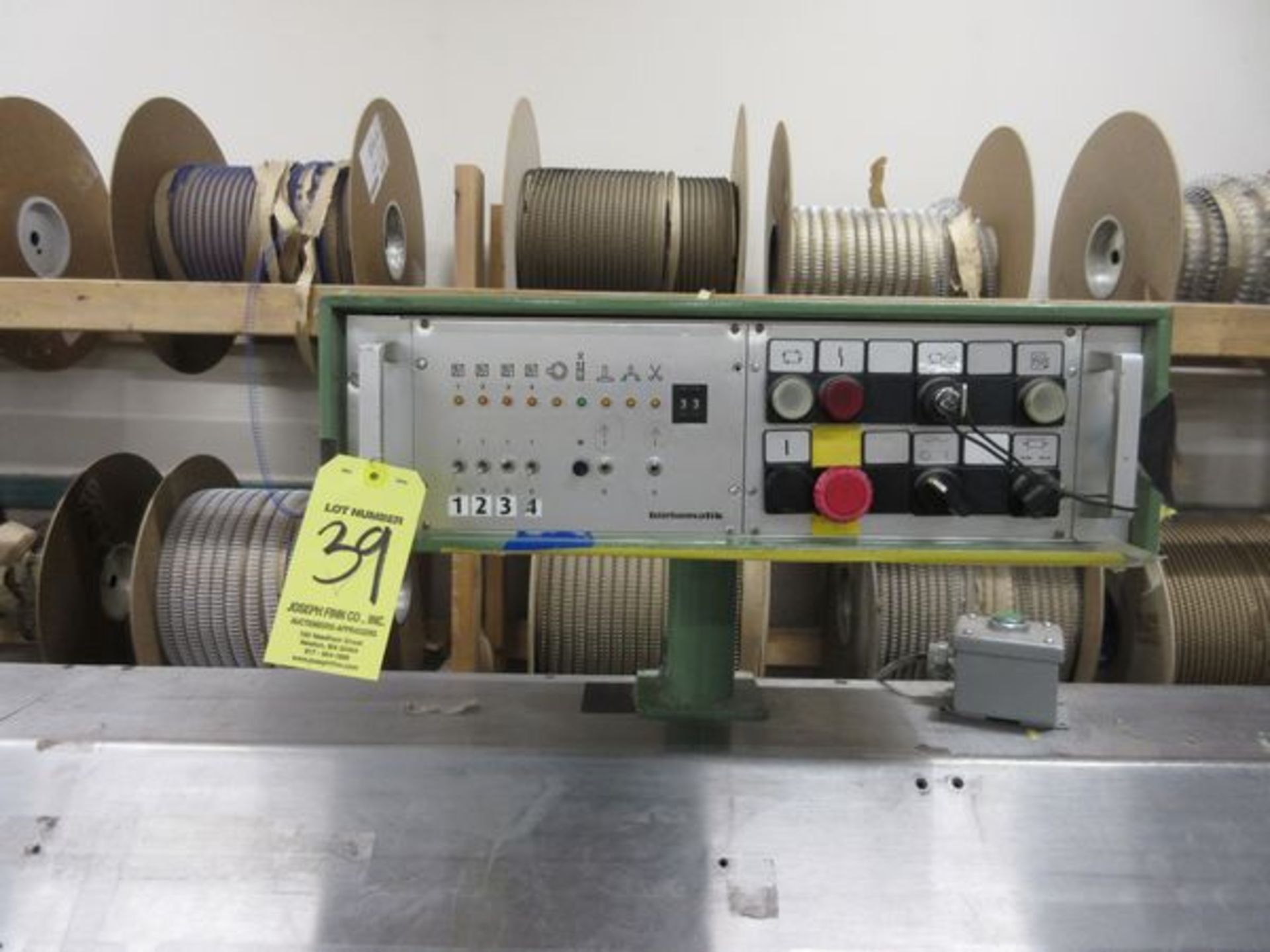 Bielomatik Mod 12-96 Auto Fed Wire-O Closing Machine - Image 4 of 6