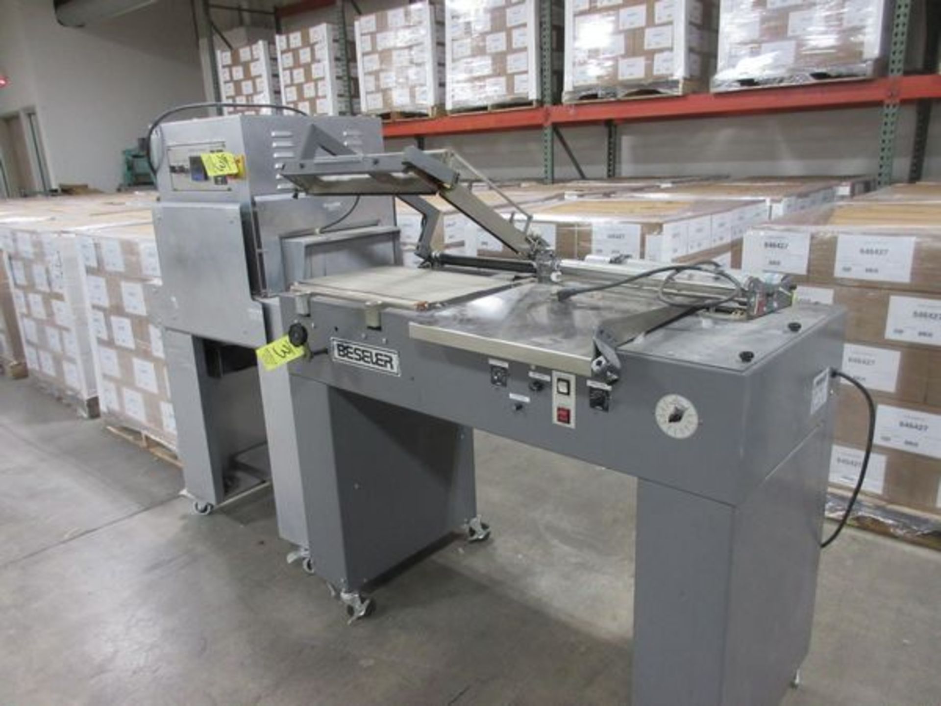 Beseler T16-8D Shrink Wrap Line, s/n 01198988, w/Pro Pak PPG1519A Heat Tunnel - Image 2 of 3