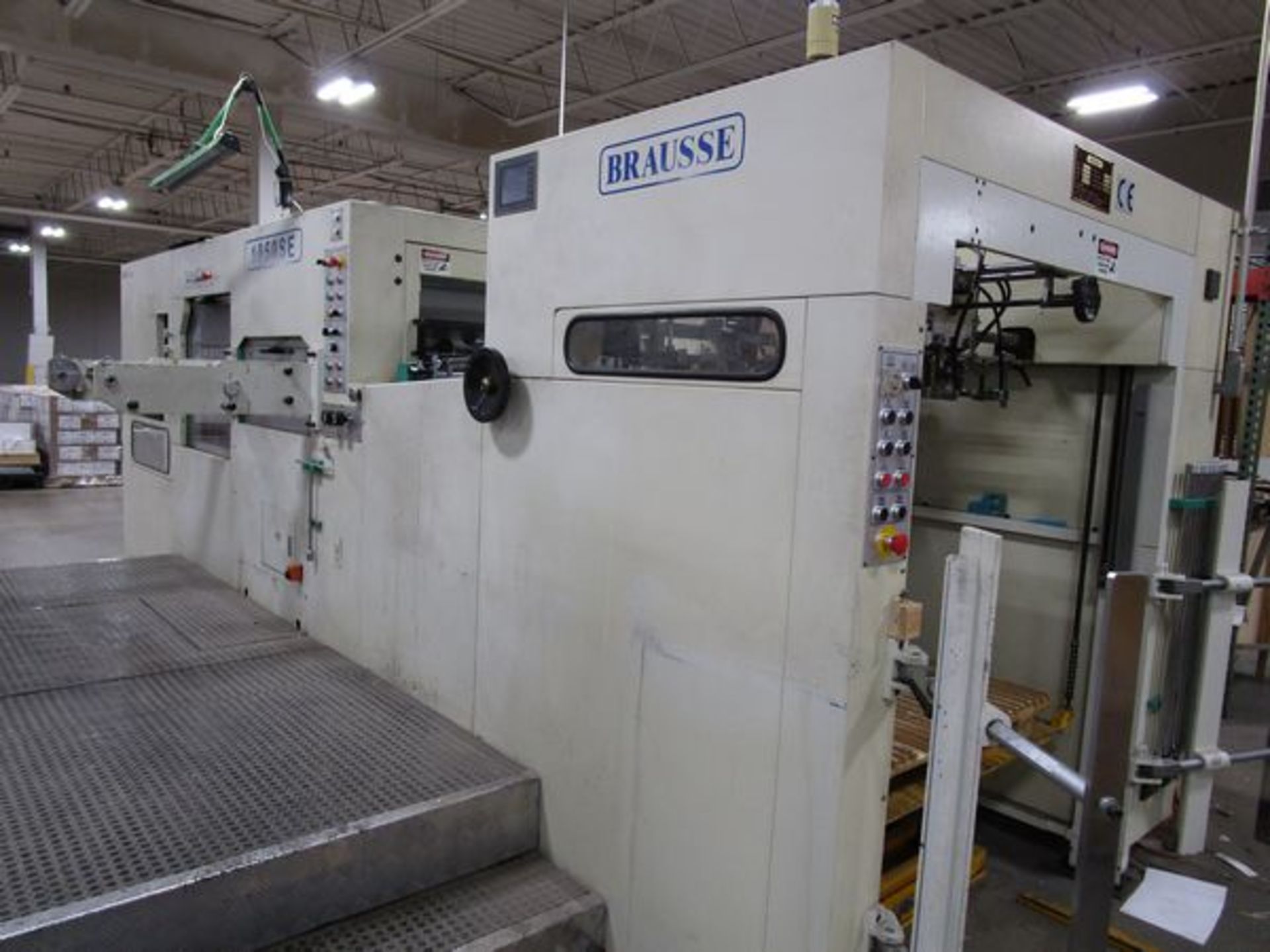 2007 Brausse Model 1050-SE Automatic Platen Die Cutter, s/n JZ-22148, 1050mm x 750mm Max Cutting - Image 11 of 16