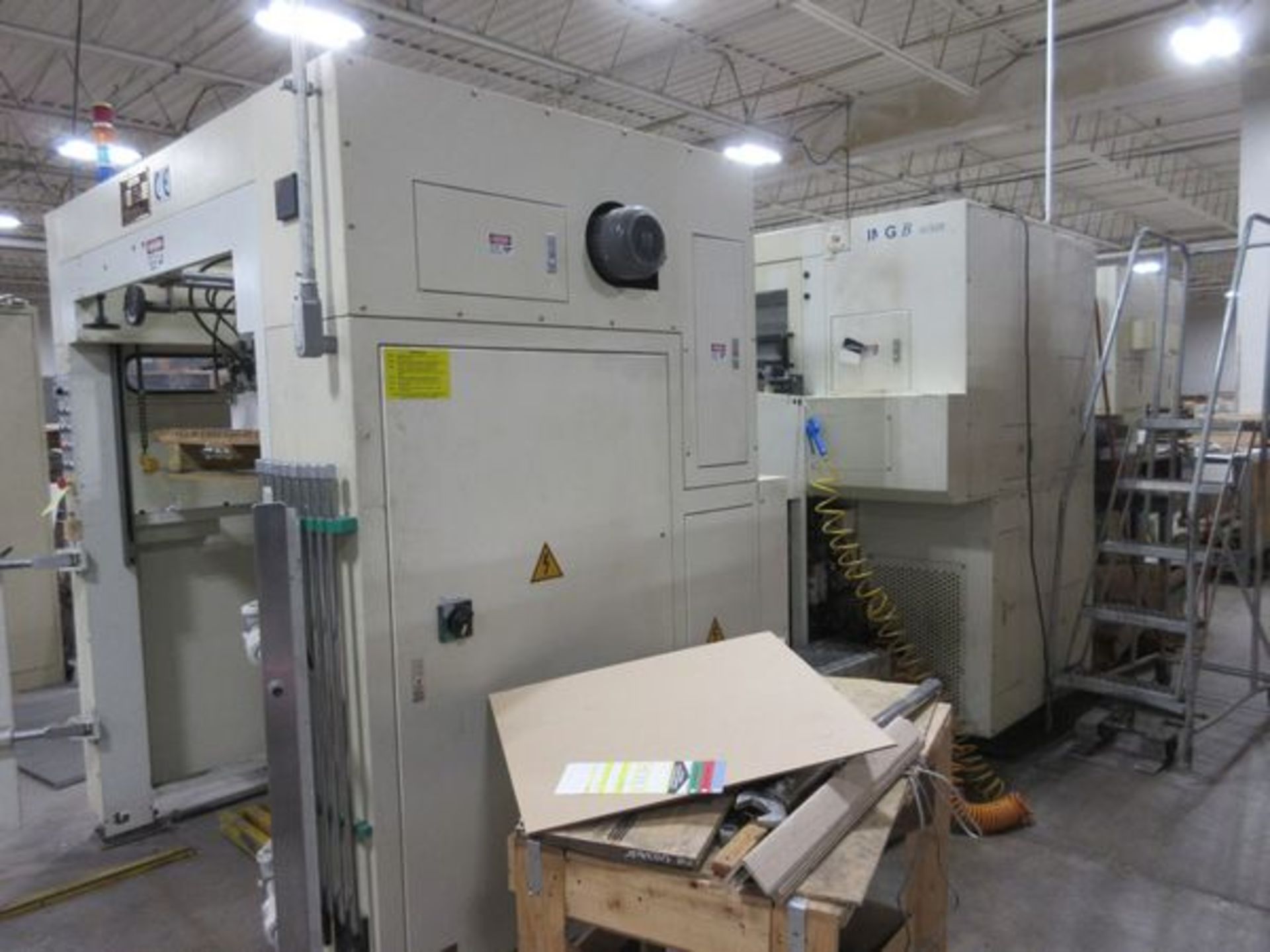 2007 Brausse Model 1050-SE Automatic Platen Die Cutter, s/n JZ-22148, 1050mm x 750mm Max Cutting - Image 4 of 16
