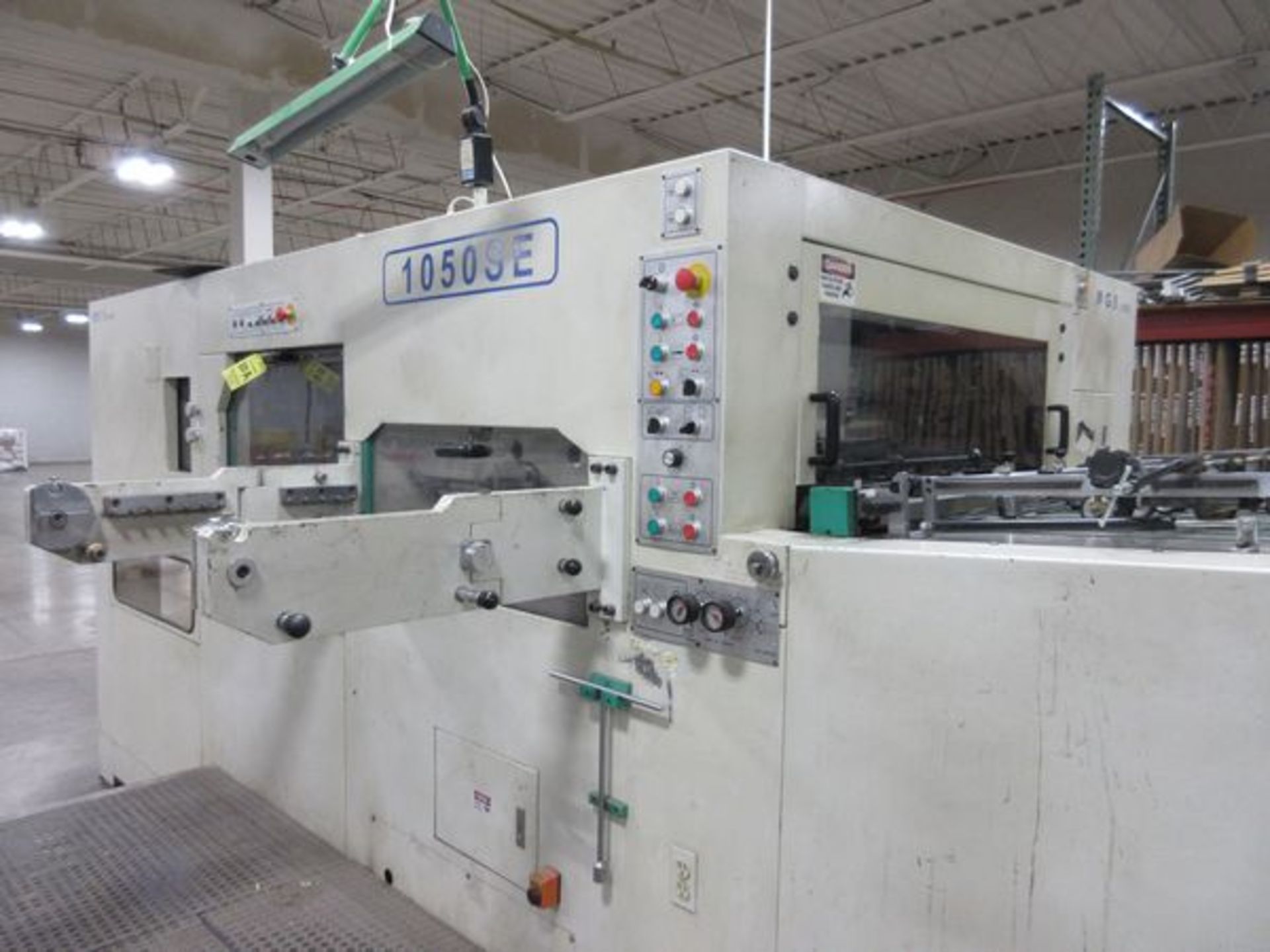 2007 Brausse Model 1050-SE Automatic Platen Die Cutter, s/n JZ-22148, 1050mm x 750mm Max Cutting - Image 9 of 16